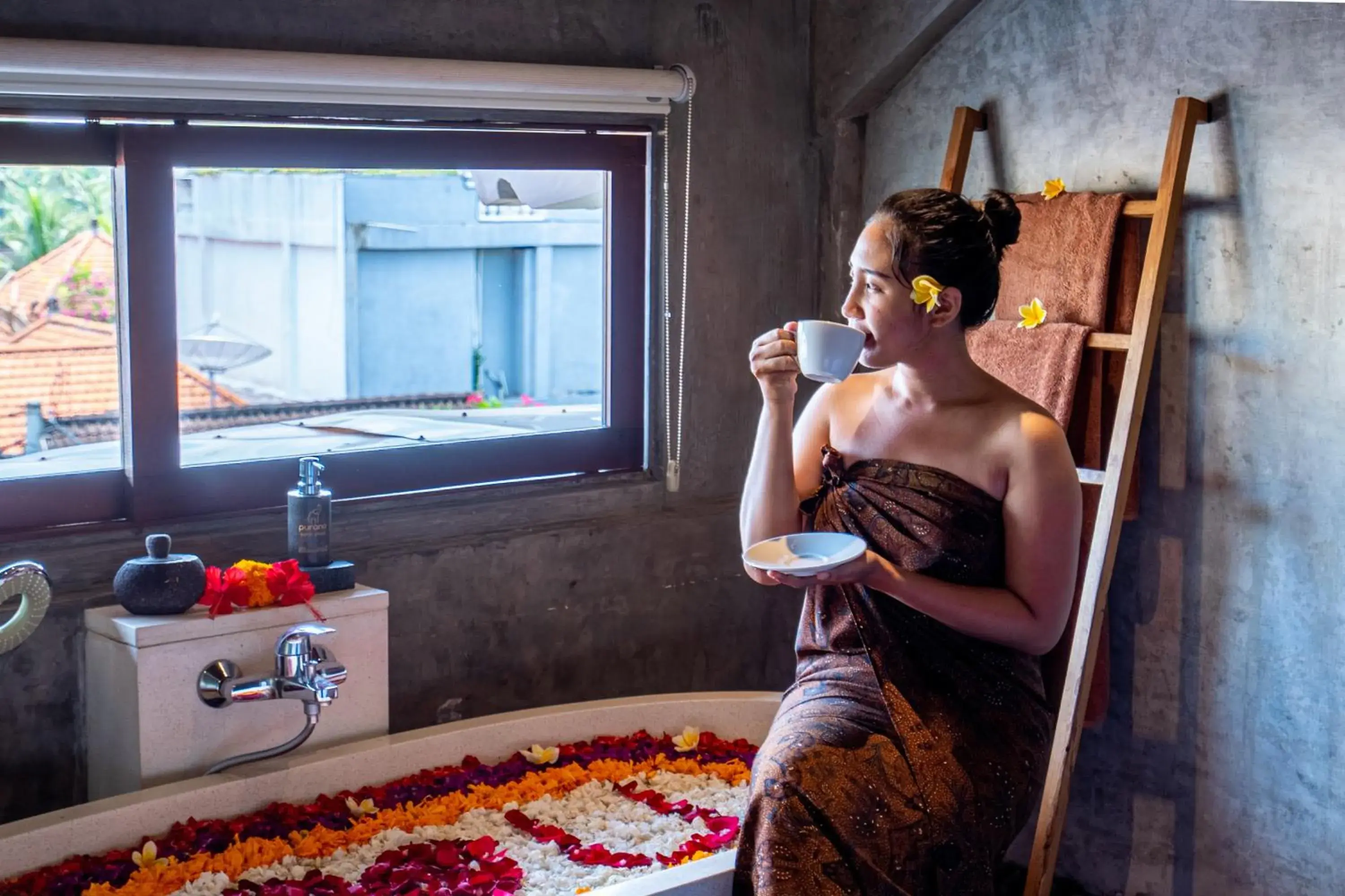 Spa and wellness centre/facilities in Purana Suite Ubud Spa and wellness centre/facilities in Purana Suite Ubud