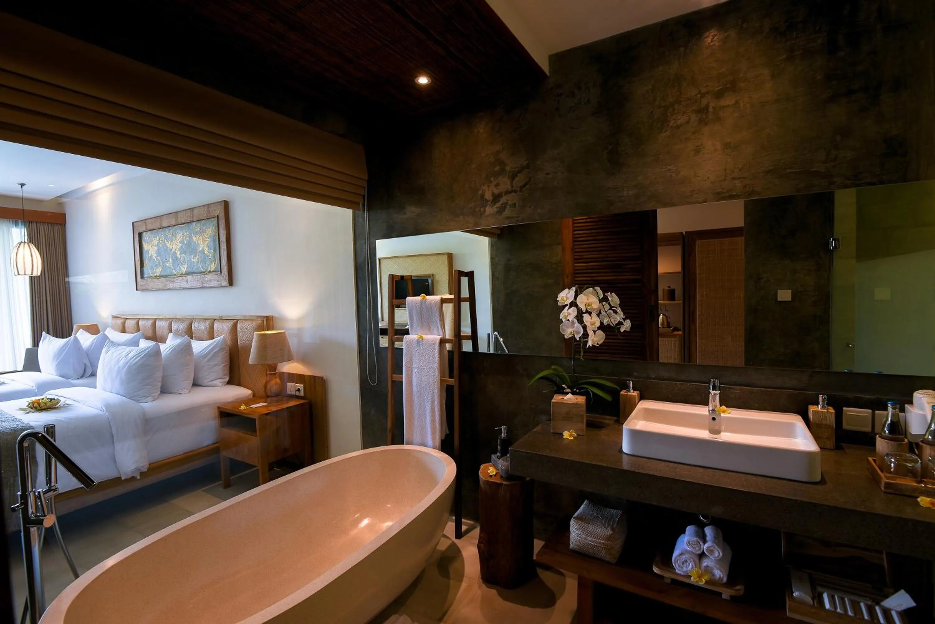 Bathroom in Purana Suite Ubud