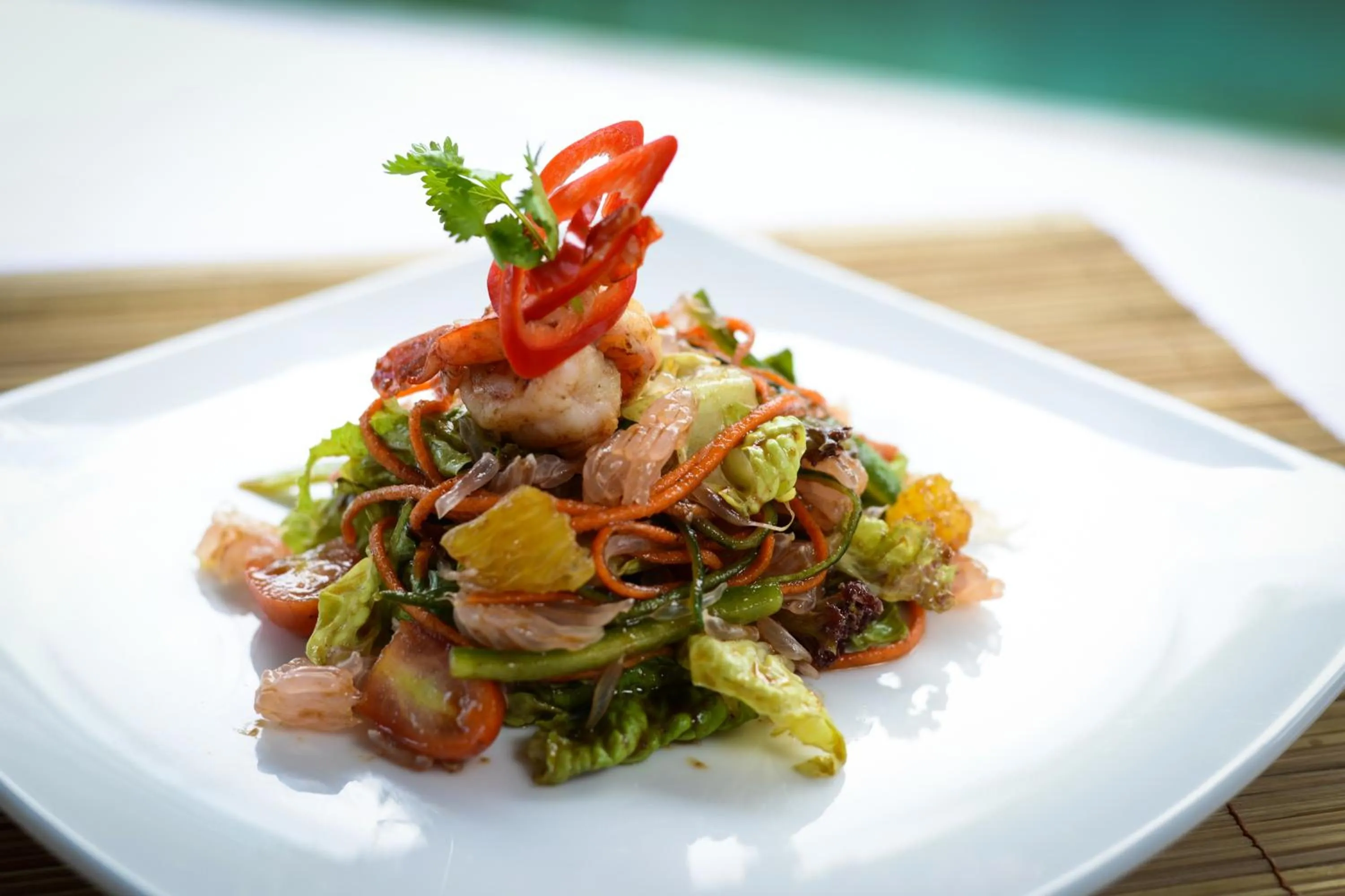 Food in Purana Suite Ubud