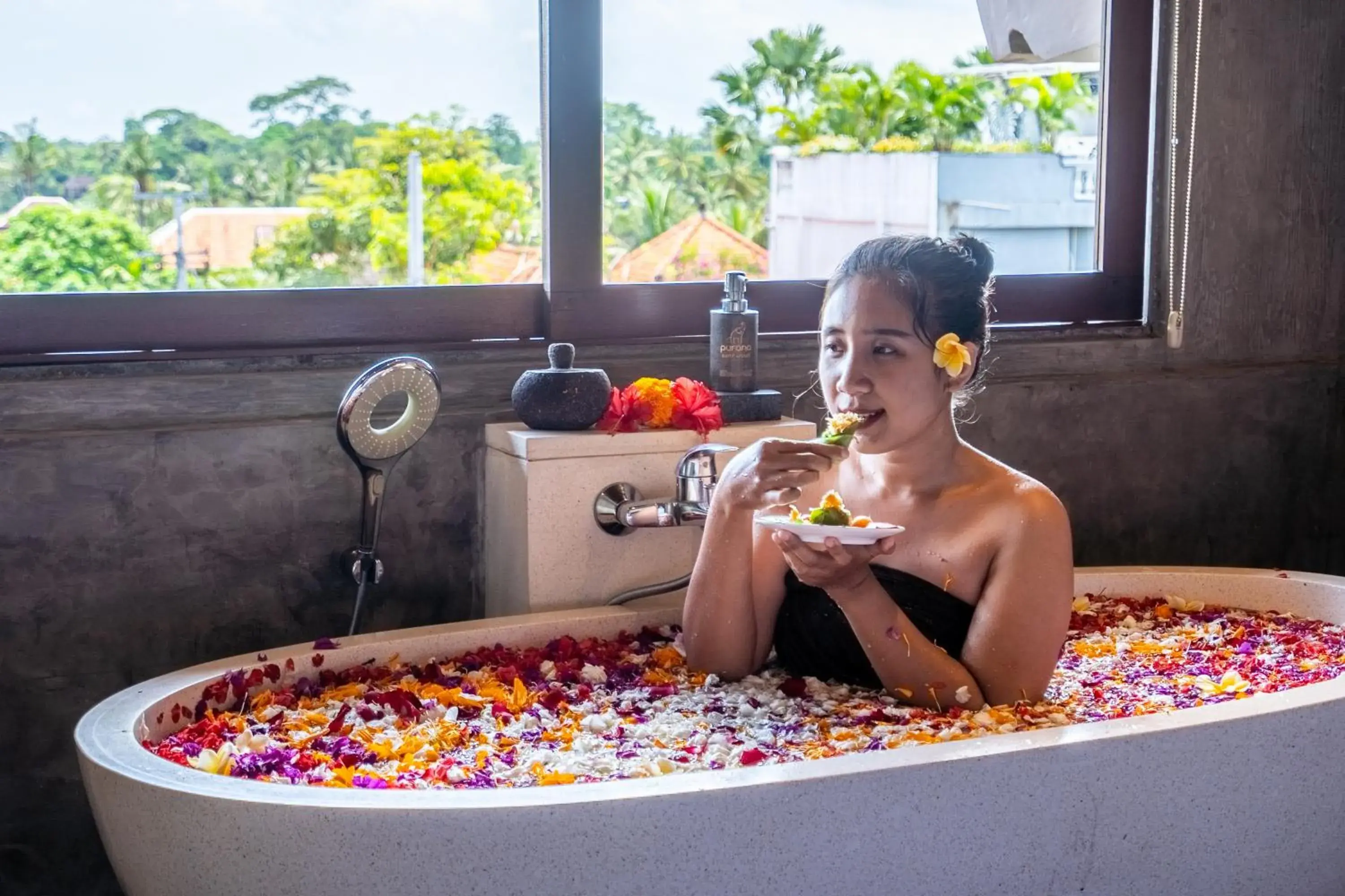 Spa and wellness centre/facilities in Purana Suite Ubud Spa and wellness centre/facilities in Purana Suite Ubud