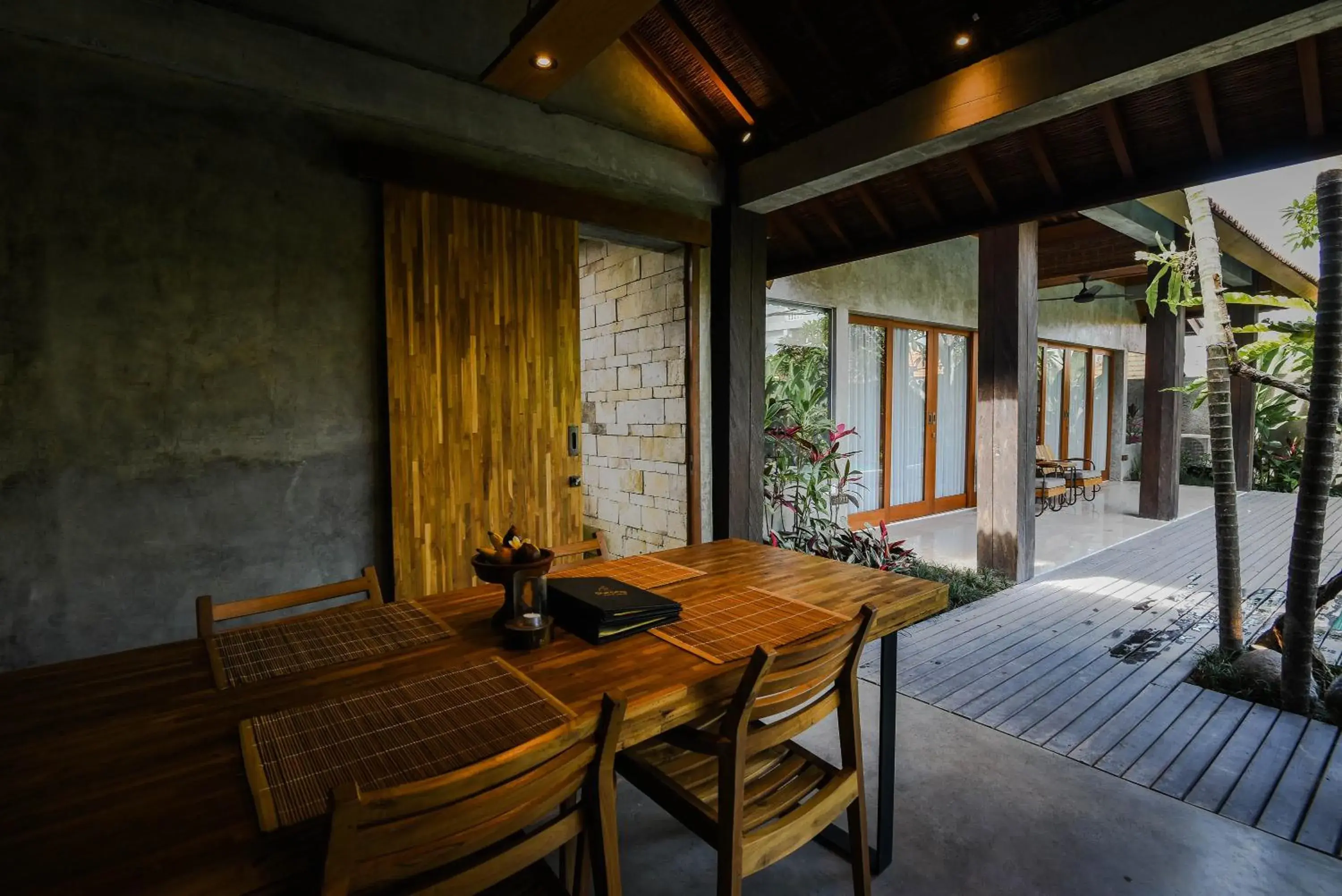Living room in Purana Suite Ubud Living room in Purana Suite Ubud