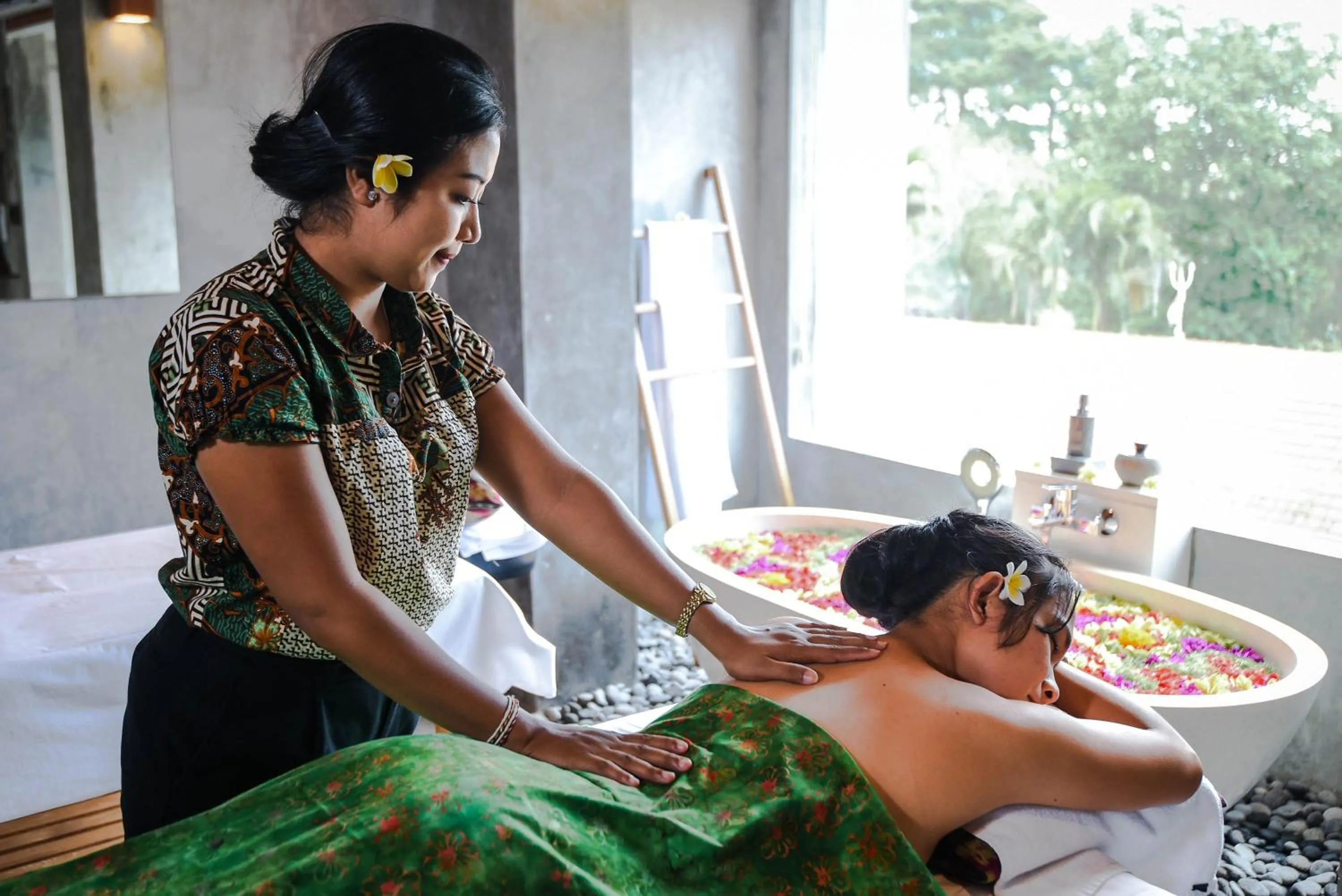 Spa and wellness centre/facilities in Purana Suite Ubud