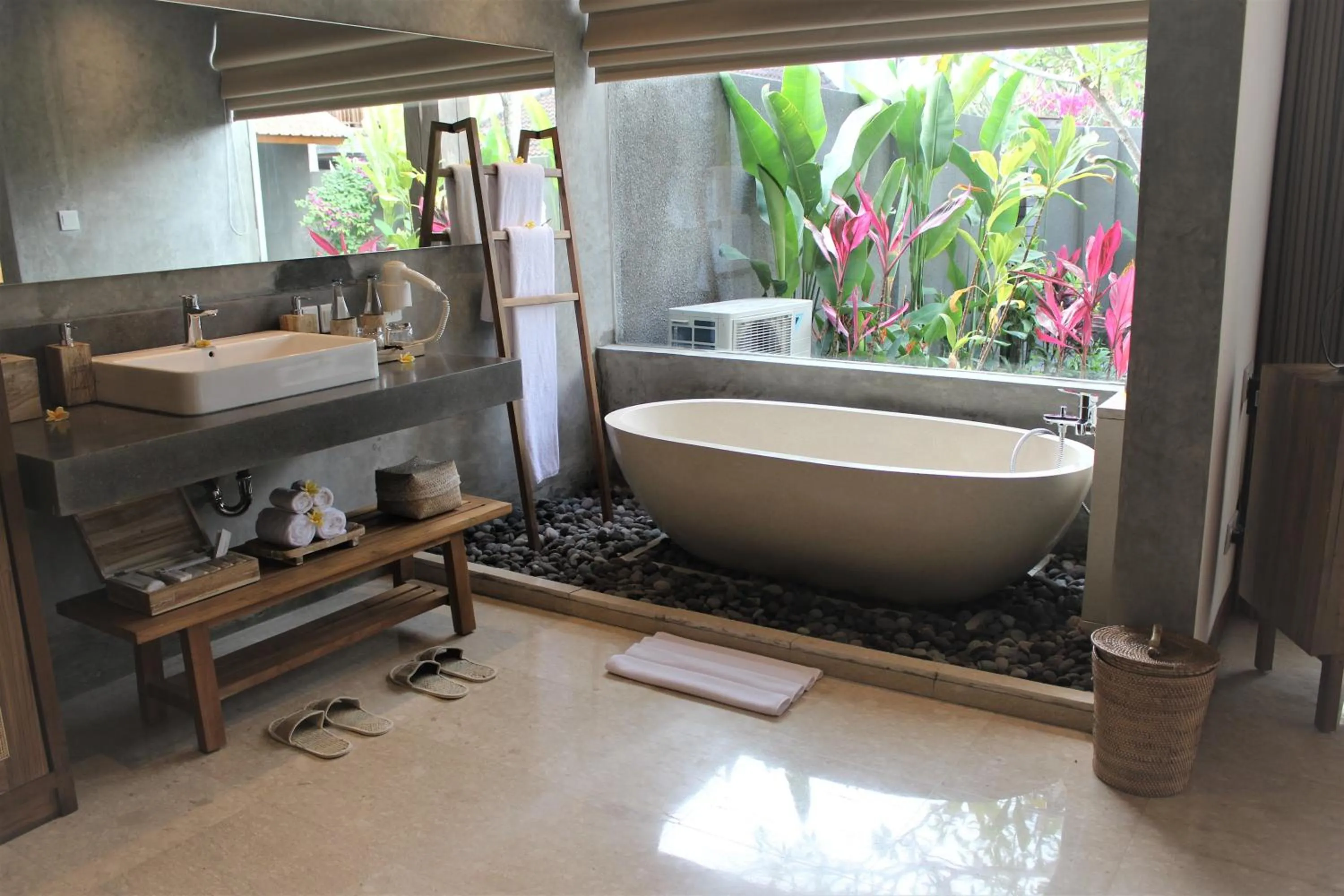 Bathroom in Purana Suite Ubud