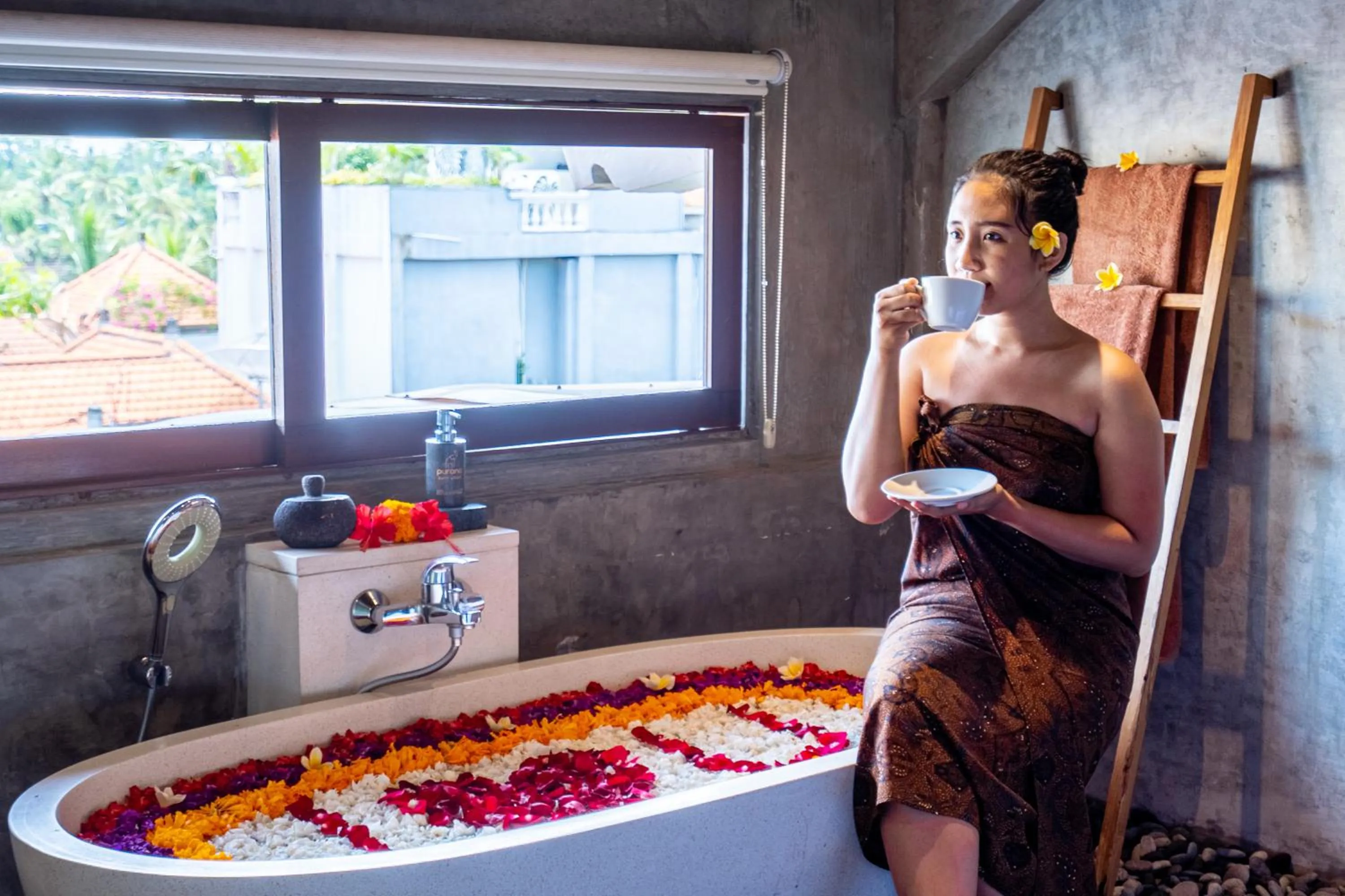 Spa and wellness centre/facilities in Purana Suite Ubud