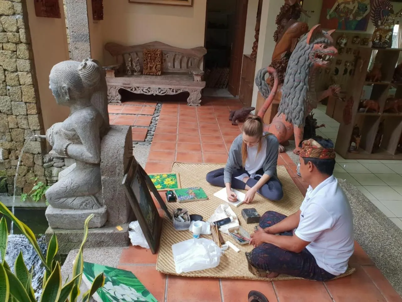 People in Purana Suite Ubud