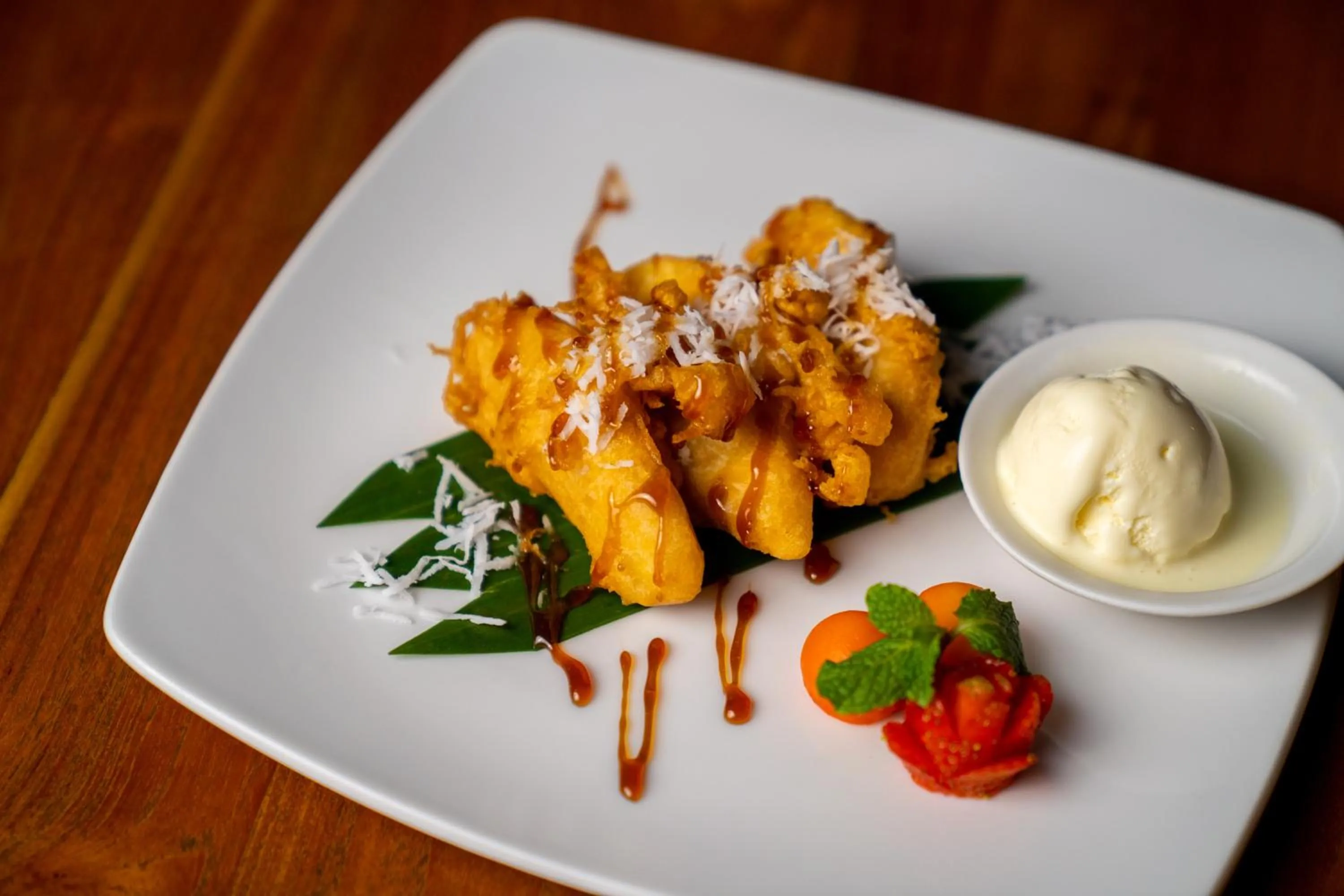 Food in Purana Suite Ubud