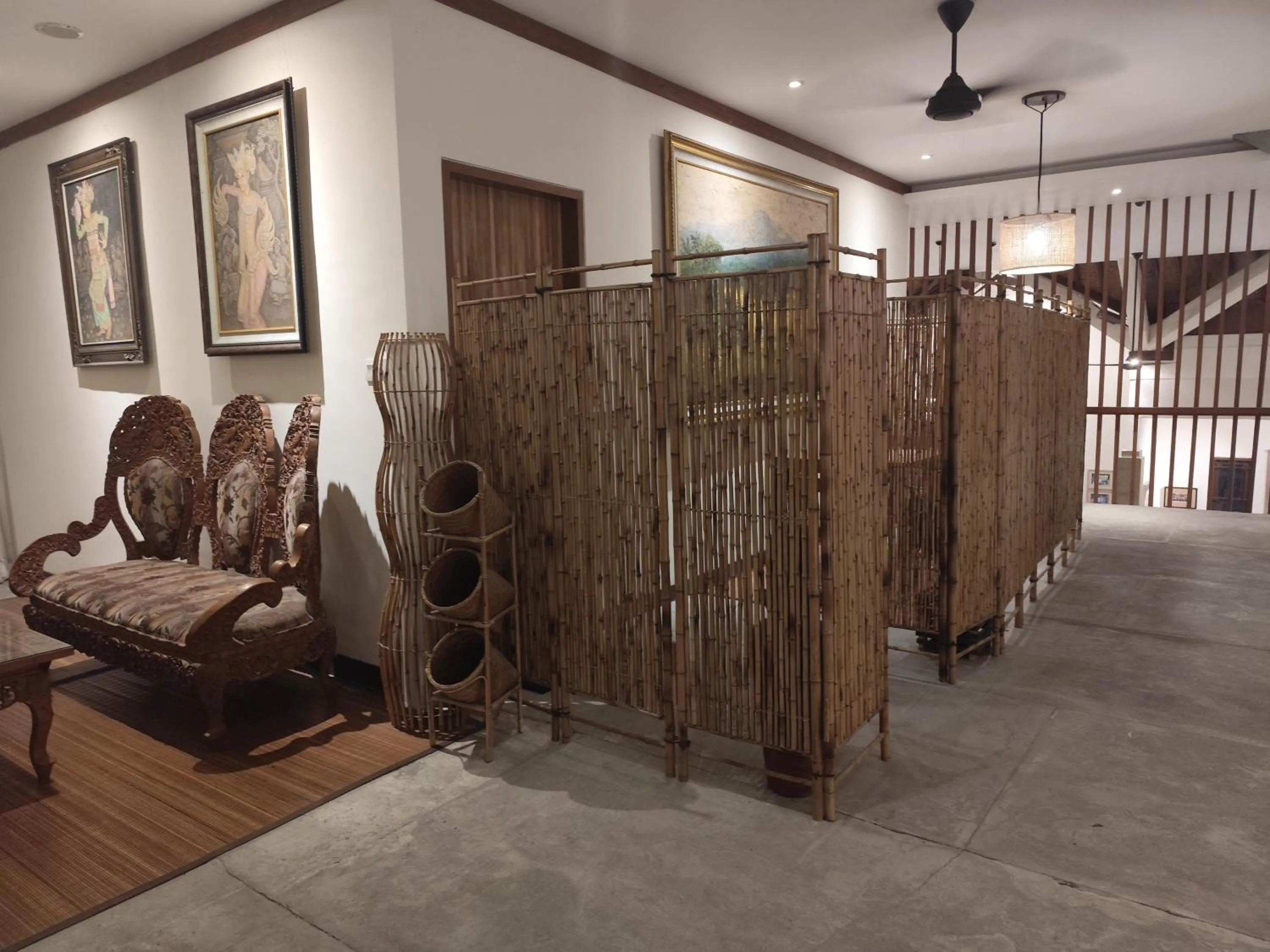 Balcony/Terrace in Purana Suite Ubud