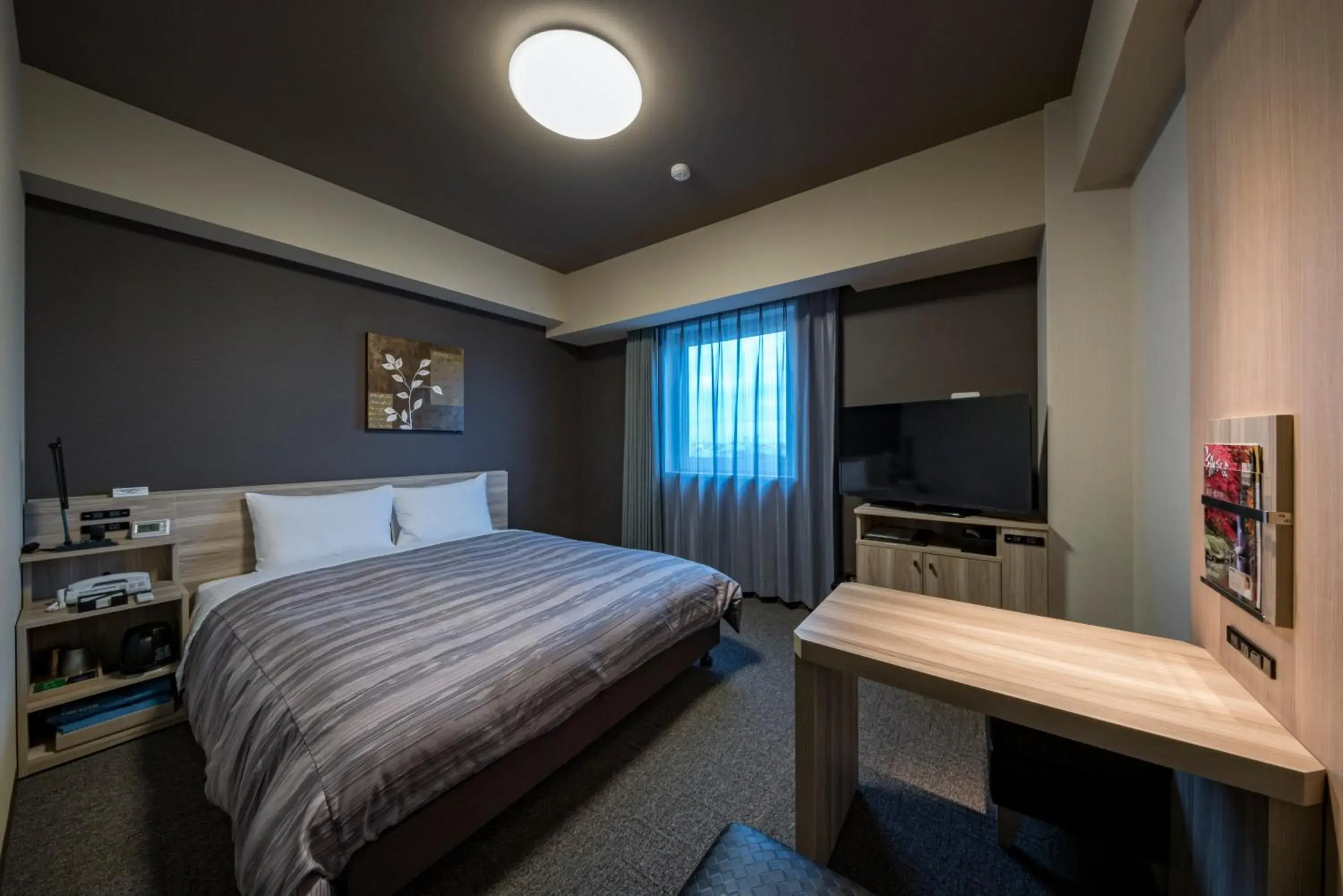 Bed in Hotel Route-Inn Kamisu Bed in Hotel Route-Inn Kamisu