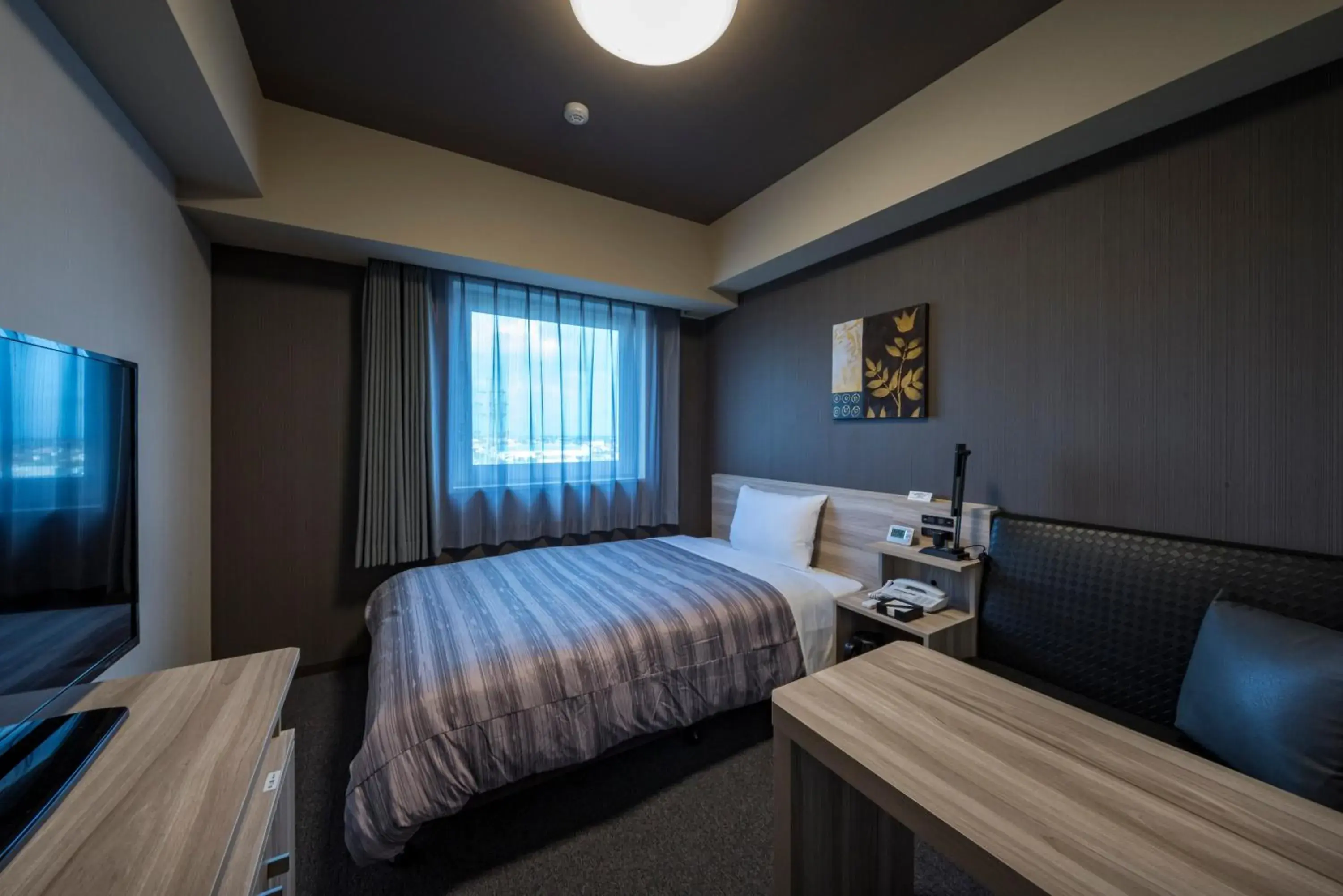 Bed in Hotel Route-Inn Kamisu Bed in Hotel Route-Inn Kamisu