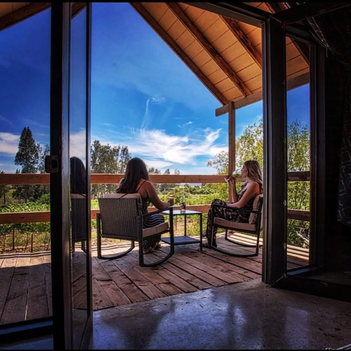 Balcony/Terrace in Don Tomas Viñedo cabañas