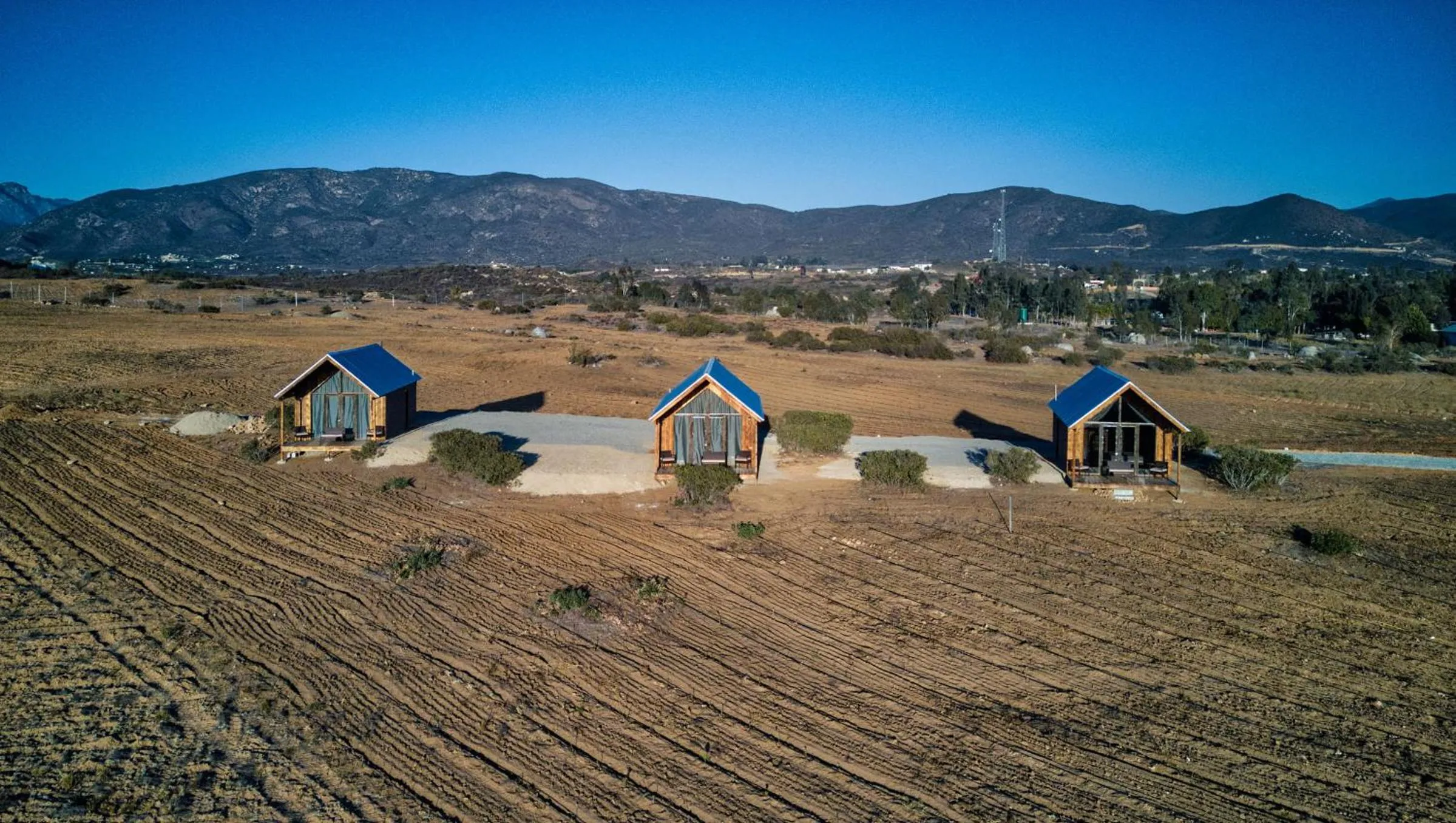 Bird's eye view in Don Tomas Viñedo cabañas