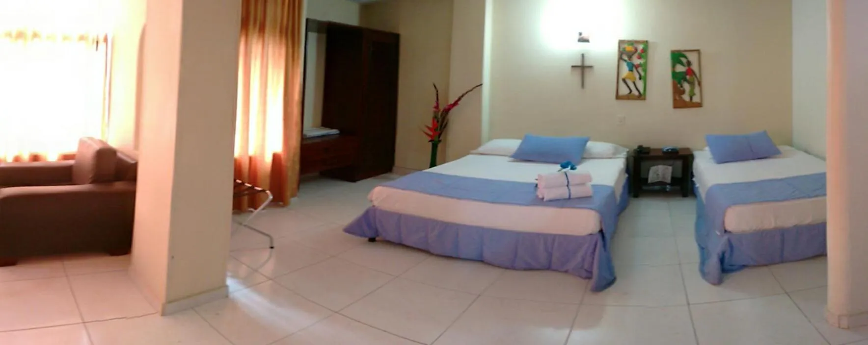 Bed in Hotel Tumburagua Soin Sas