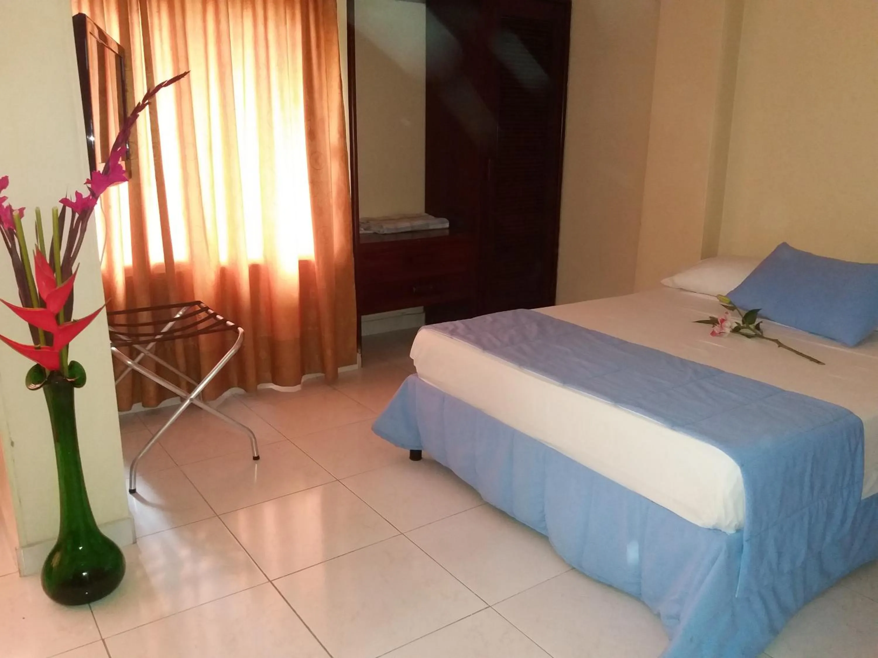 Bed in Hotel Tumburagua Soin Sas