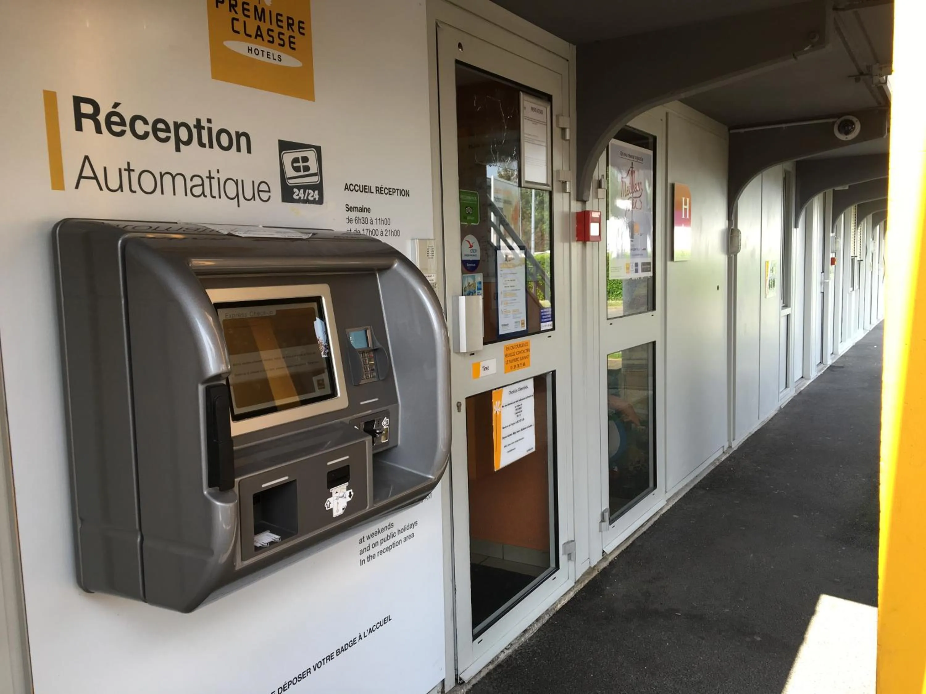 Facade/entrance in Premiere Classe Herblay