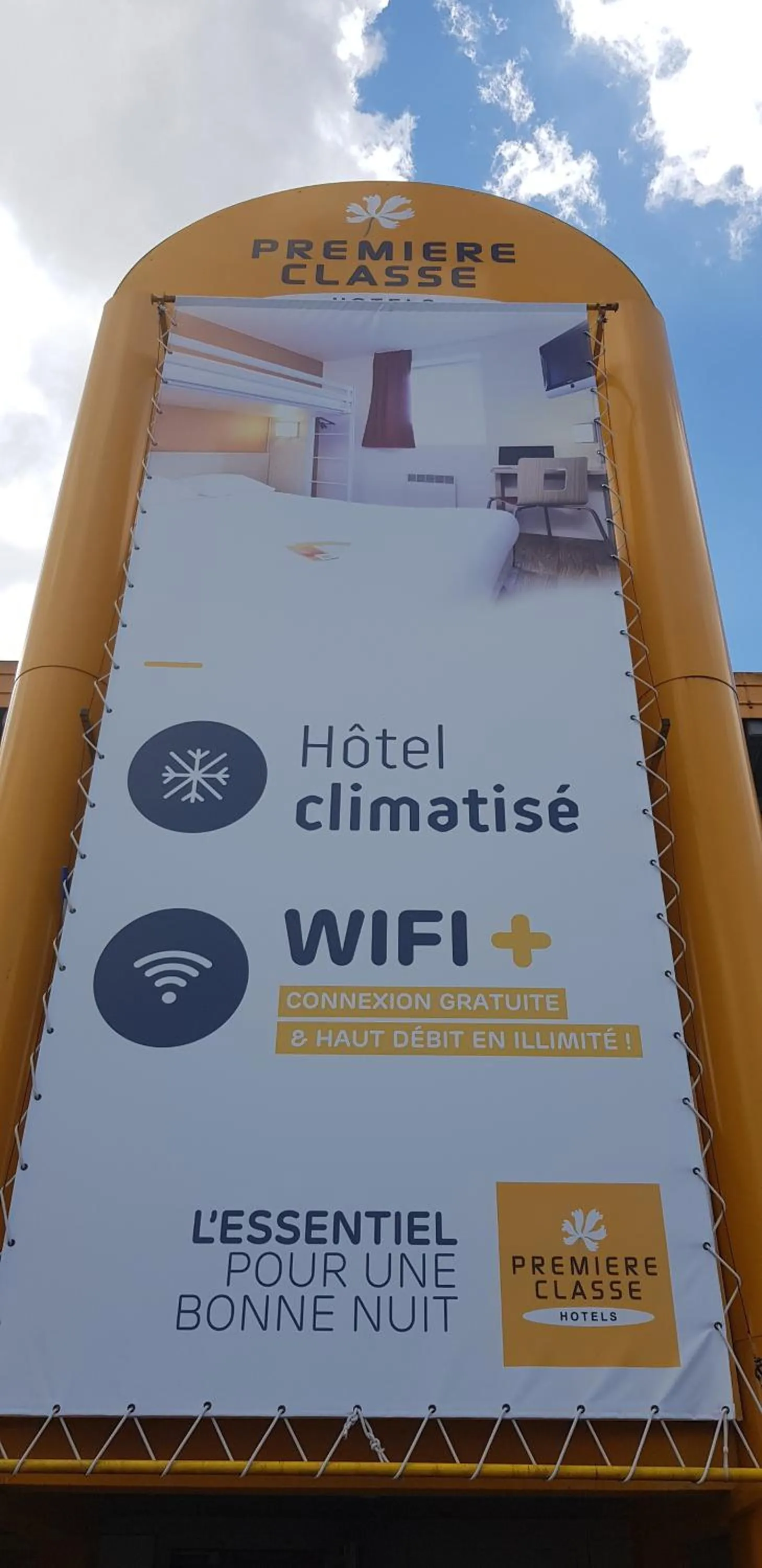 Property logo or sign in Premiere Classe Herblay