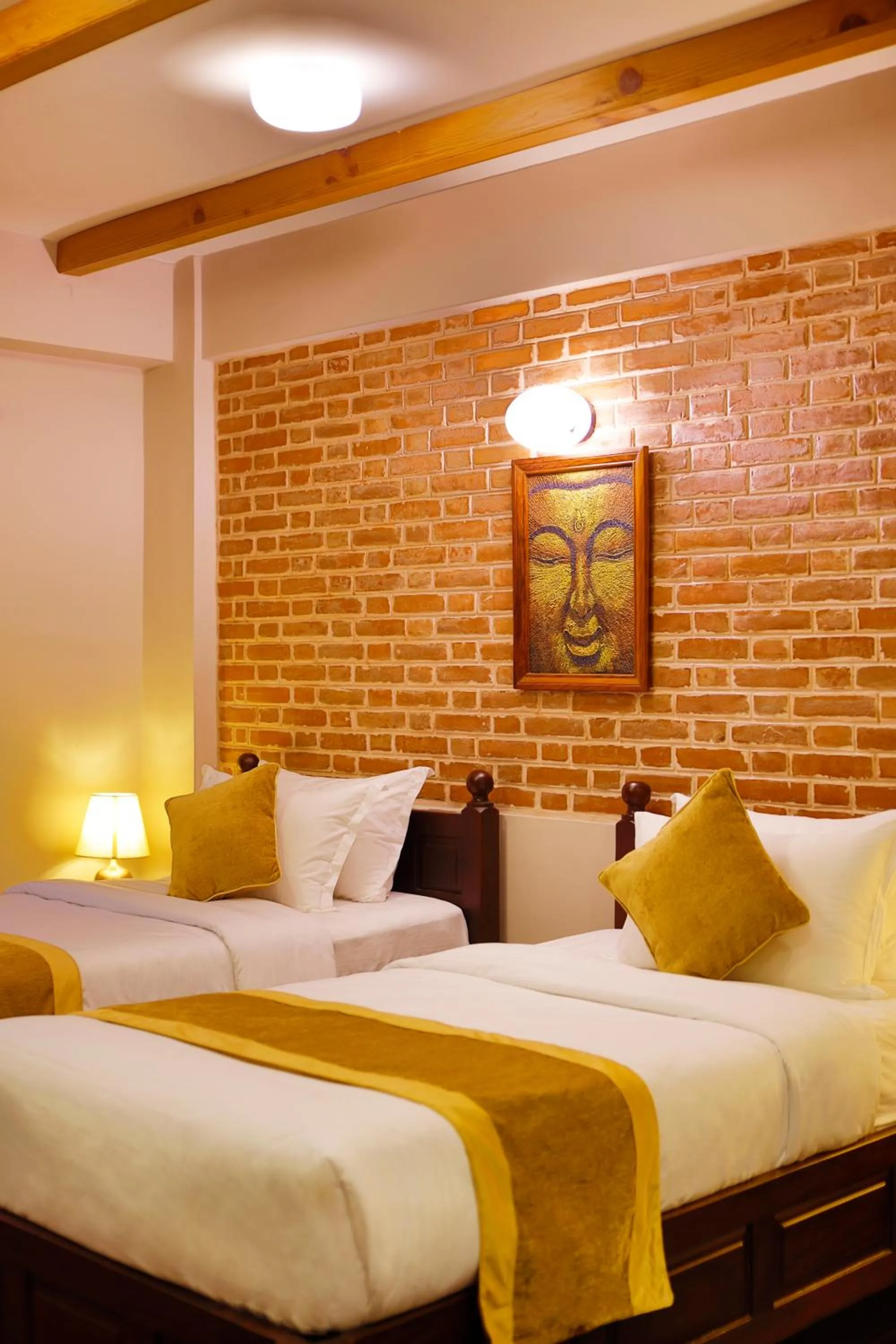 Bedroom, Bed in Hotel Bhadgaon