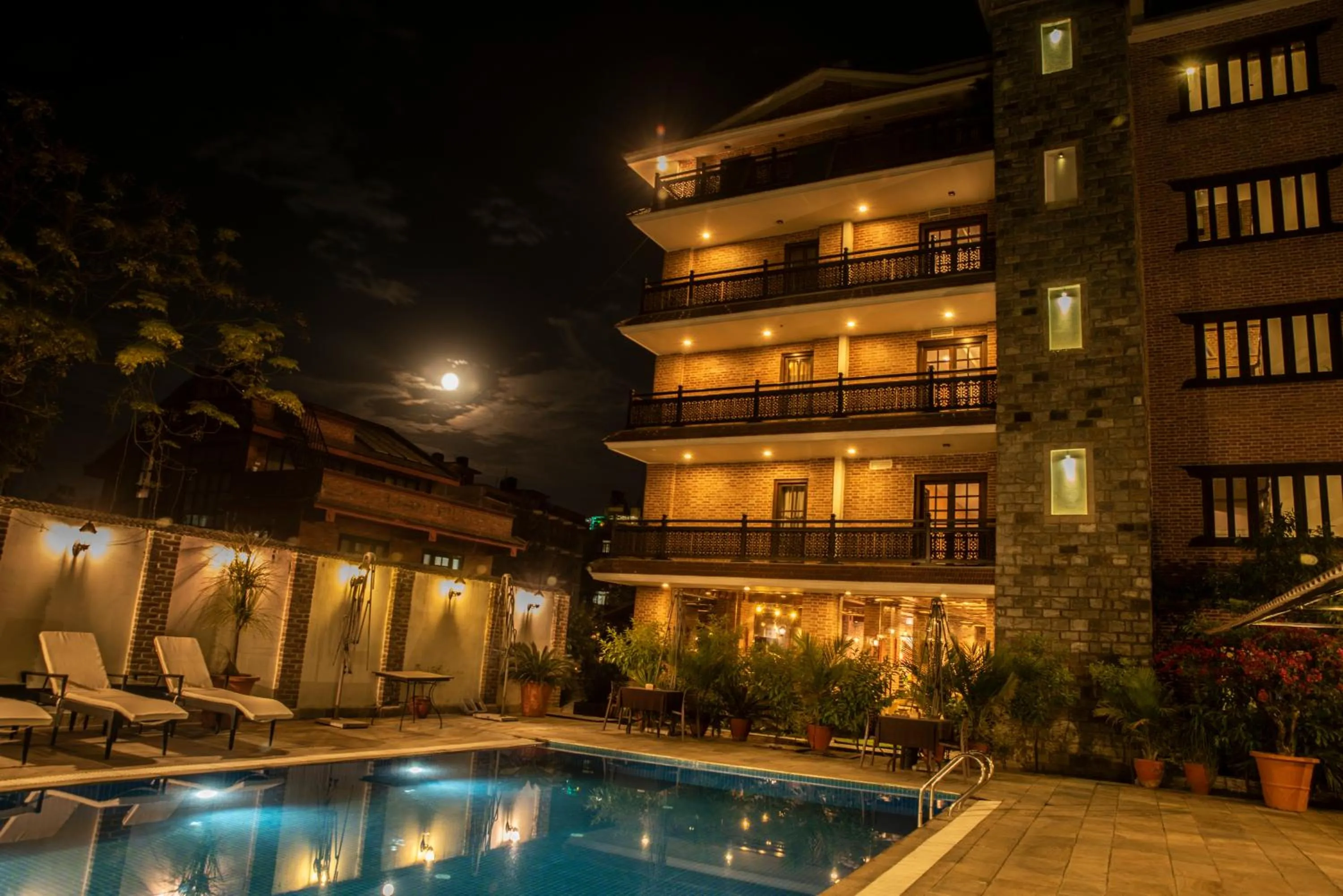 Night in Hotel Bhadgaon