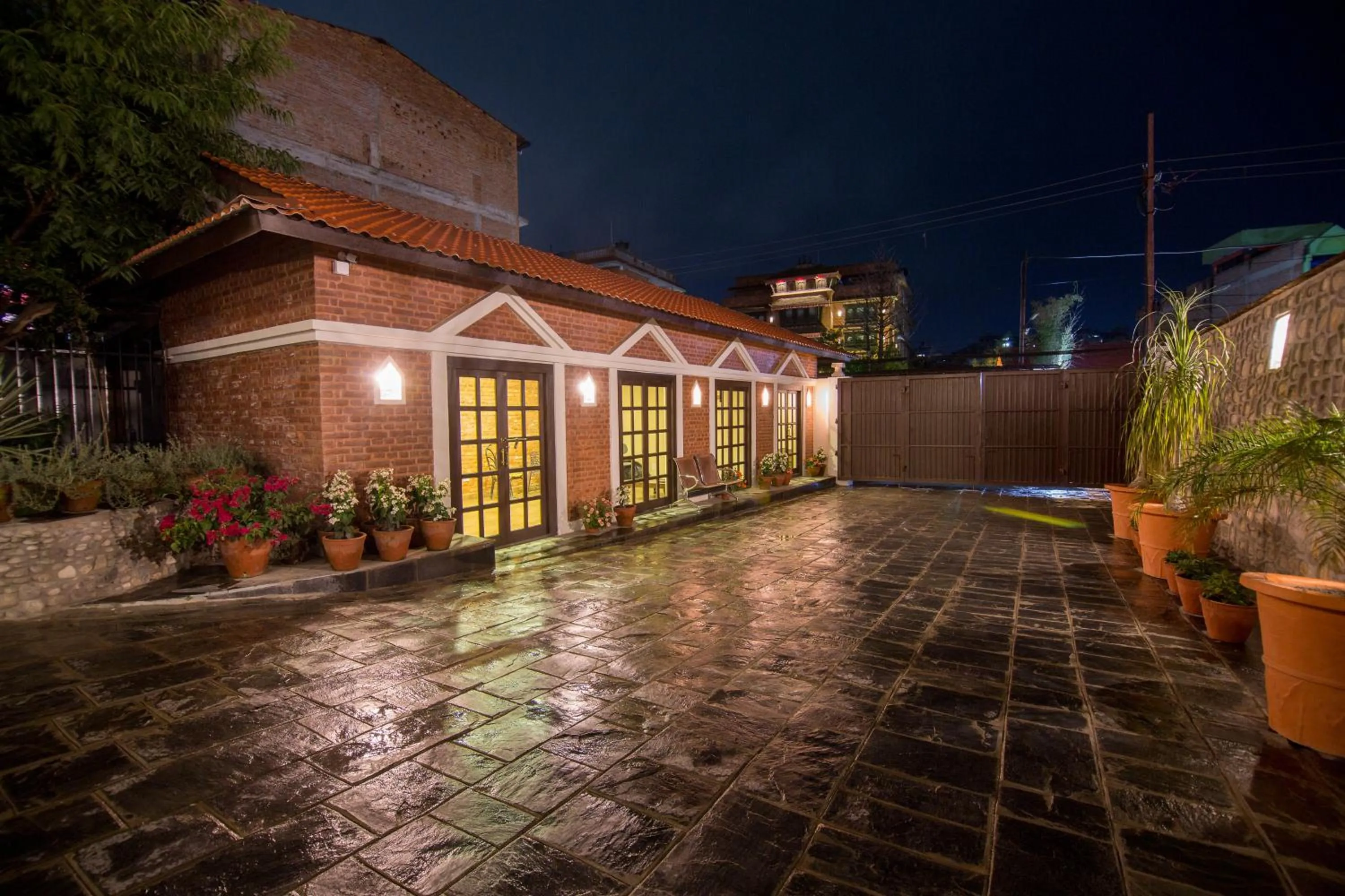 Facade/entrance in Hotel Bhadgaon