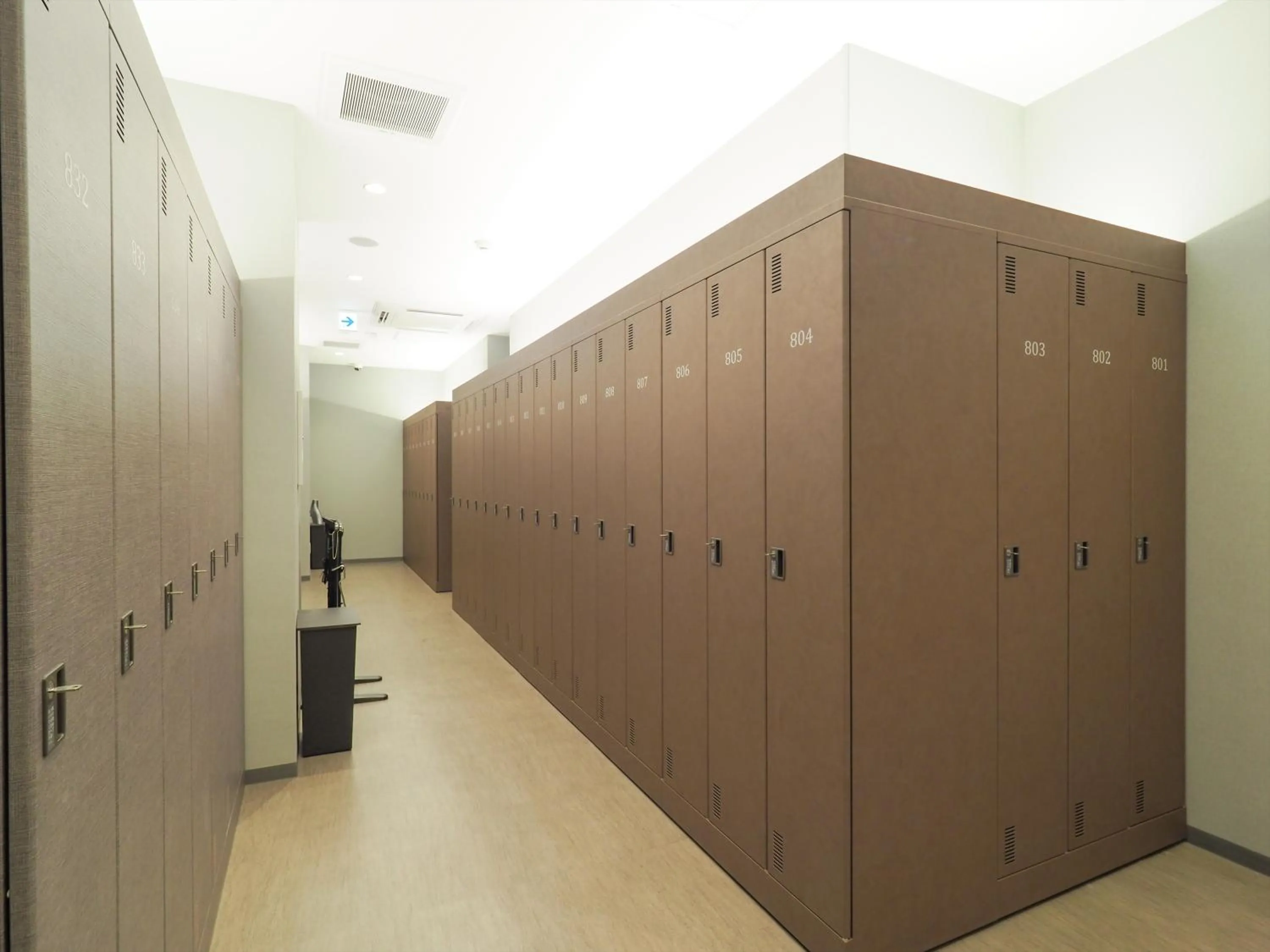 Area and facilities in Leo Yu Capsule Hotel Funabashi