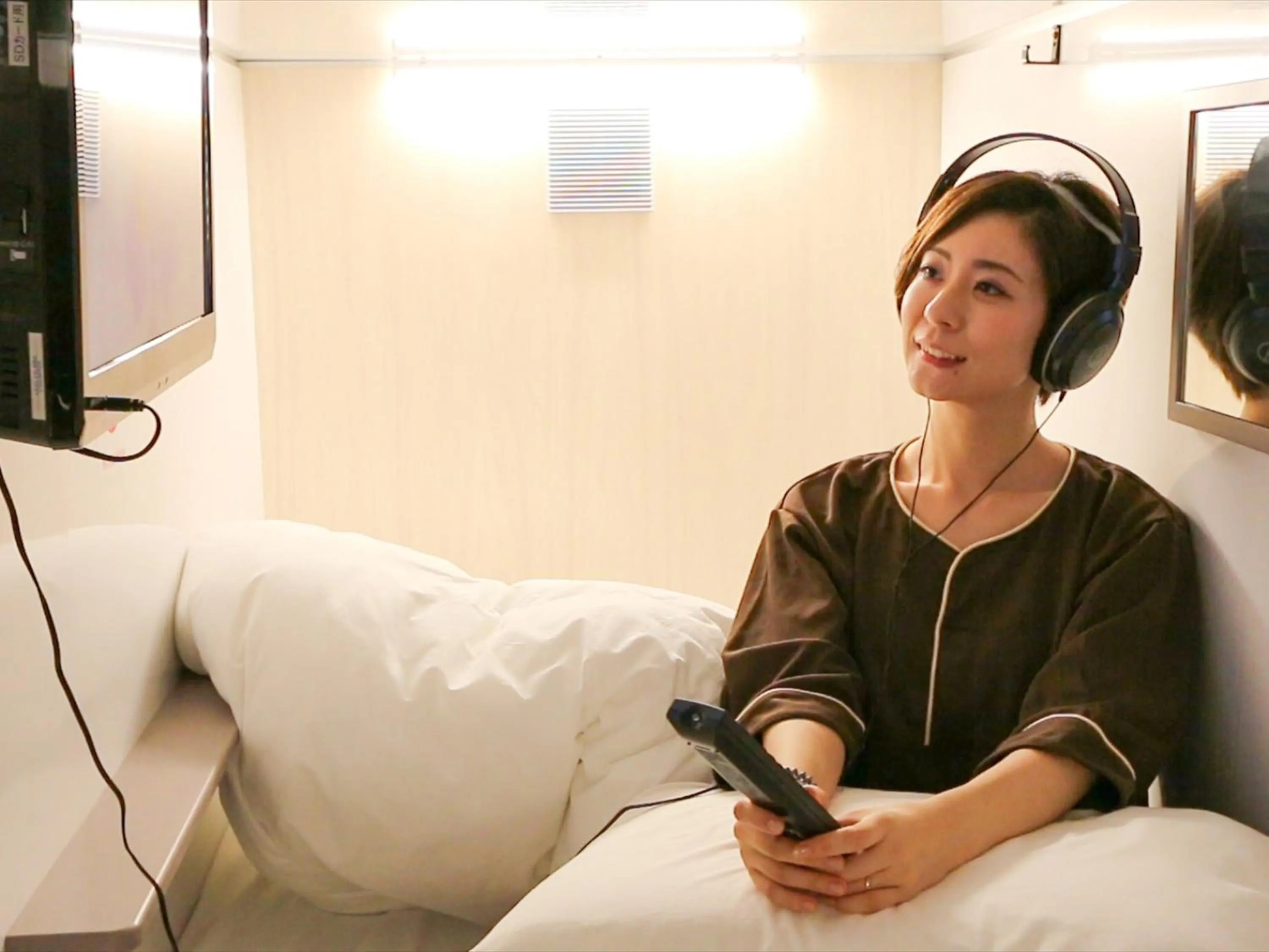 Photo of the whole room in Leo Yu Capsule Hotel Funabashi