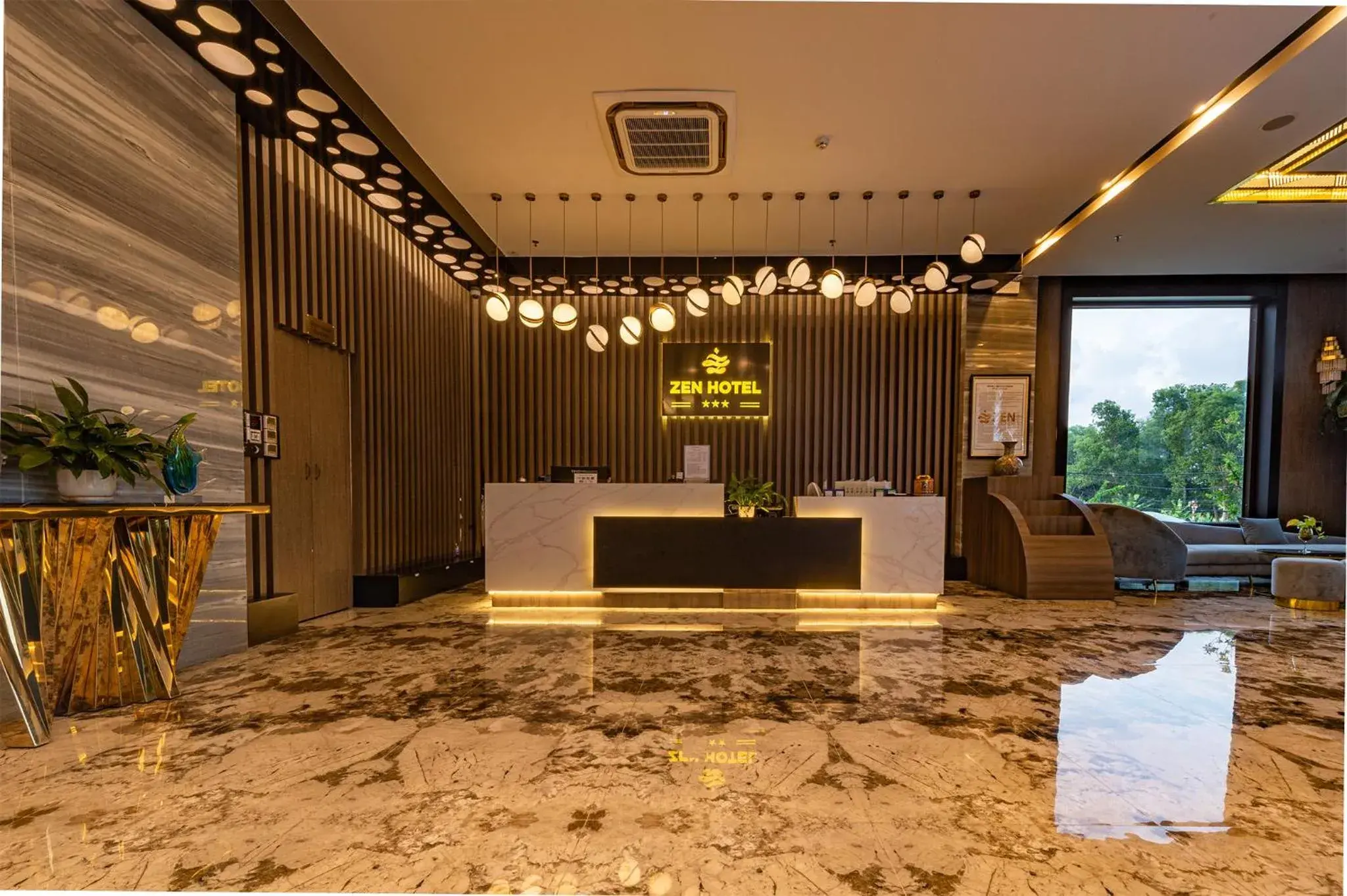 Lobby or reception in ZEN RIVERSIDE HOTEL & RESIDENCES Lobby or reception in ZEN RIVERSIDE HOTEL & RESIDENCES