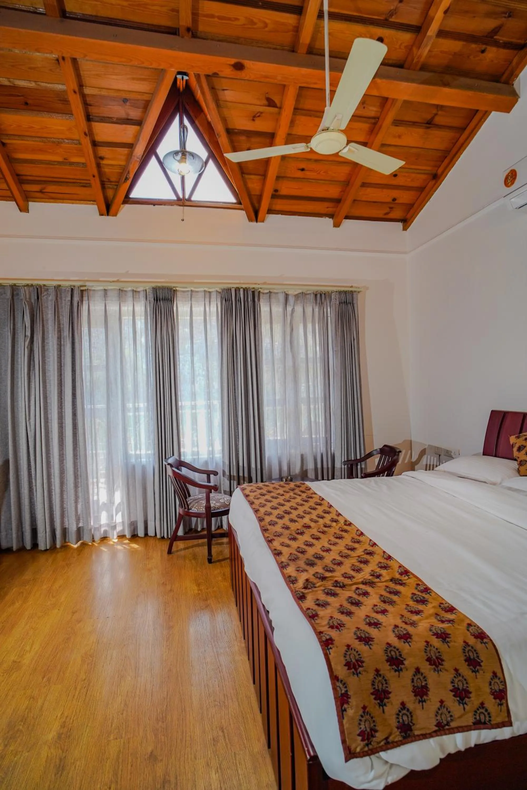 Bed in Neelesh Inn- A Luxury Lake View Hotel- 20 kms from Nainital