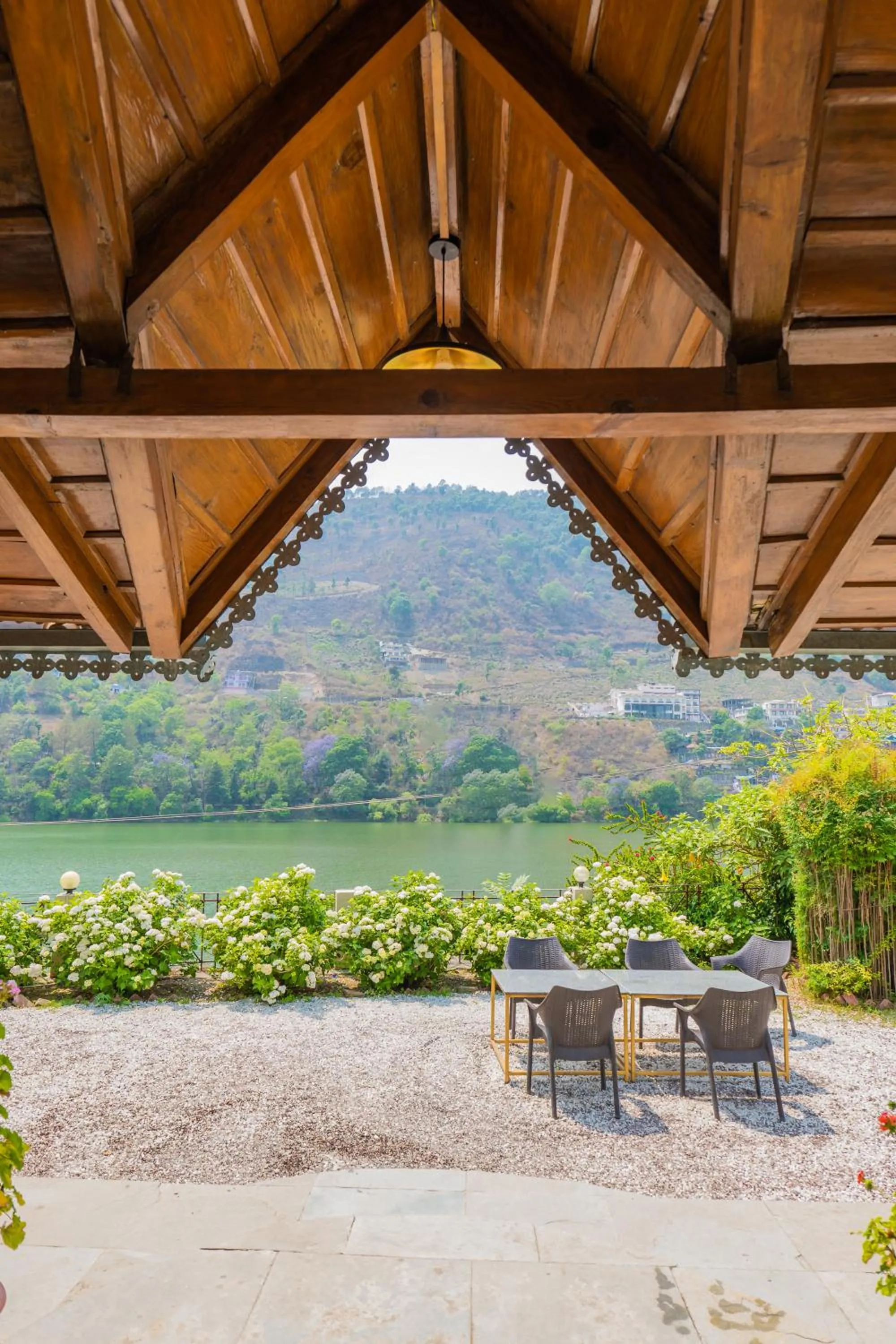 View (from property/room) in Neelesh Inn- A Luxury Lake View Hotel- 20 kms from Nainital