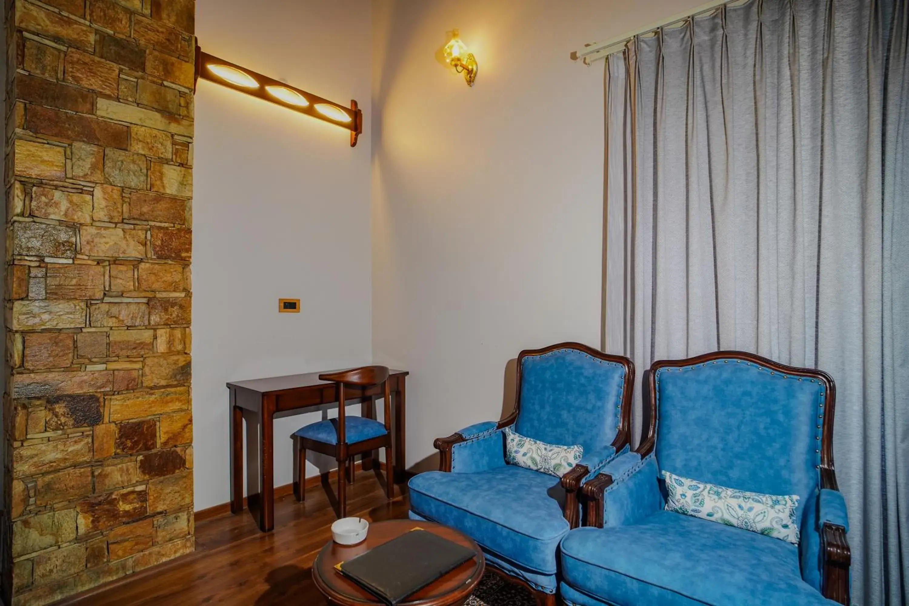 Seating area in Neelesh Inn- A Luxury Lake View Hotel- 20 kms from Nainital Seating area in Neelesh Inn- A Luxury Lake View Hotel- 20 kms from Nainital