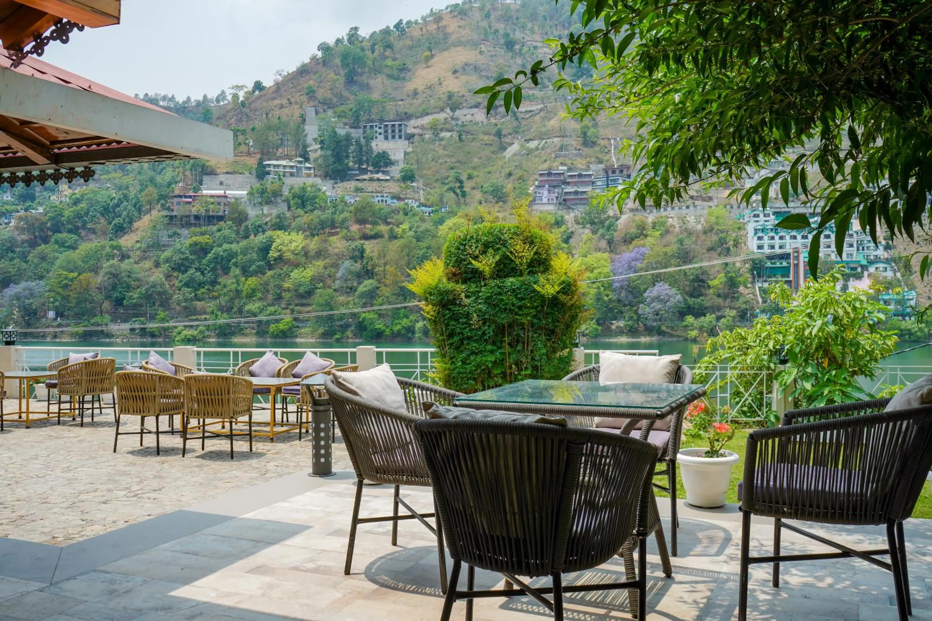 View (from property/room) in Neelesh Inn- A Luxury Lake View Hotel- 20 kms from Nainital