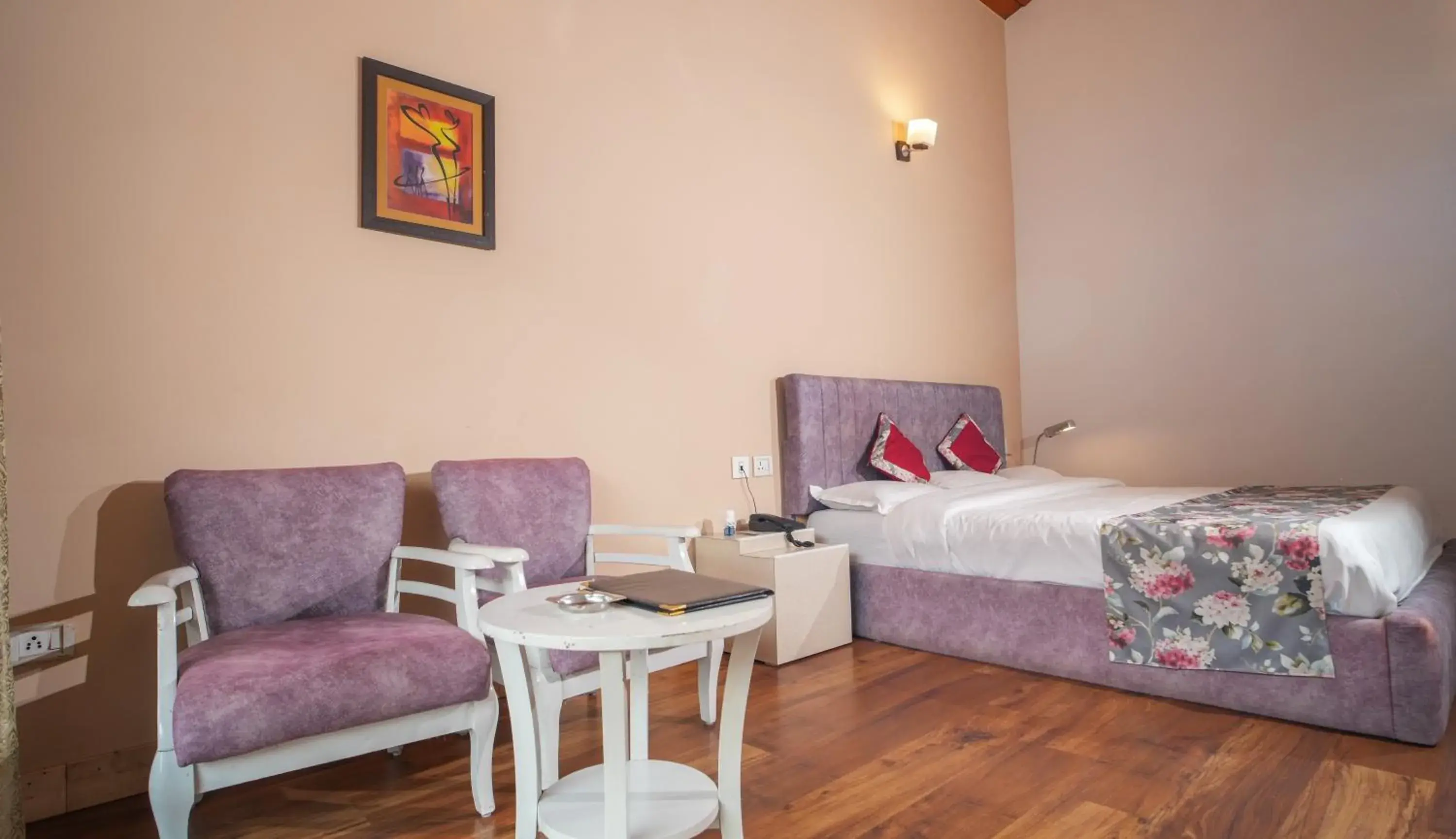 Bed in Neelesh Inn- A Luxury Lake View Hotel- 20 kms from Nainital Bed in Neelesh Inn- A Luxury Lake View Hotel- 20 kms from Nainital