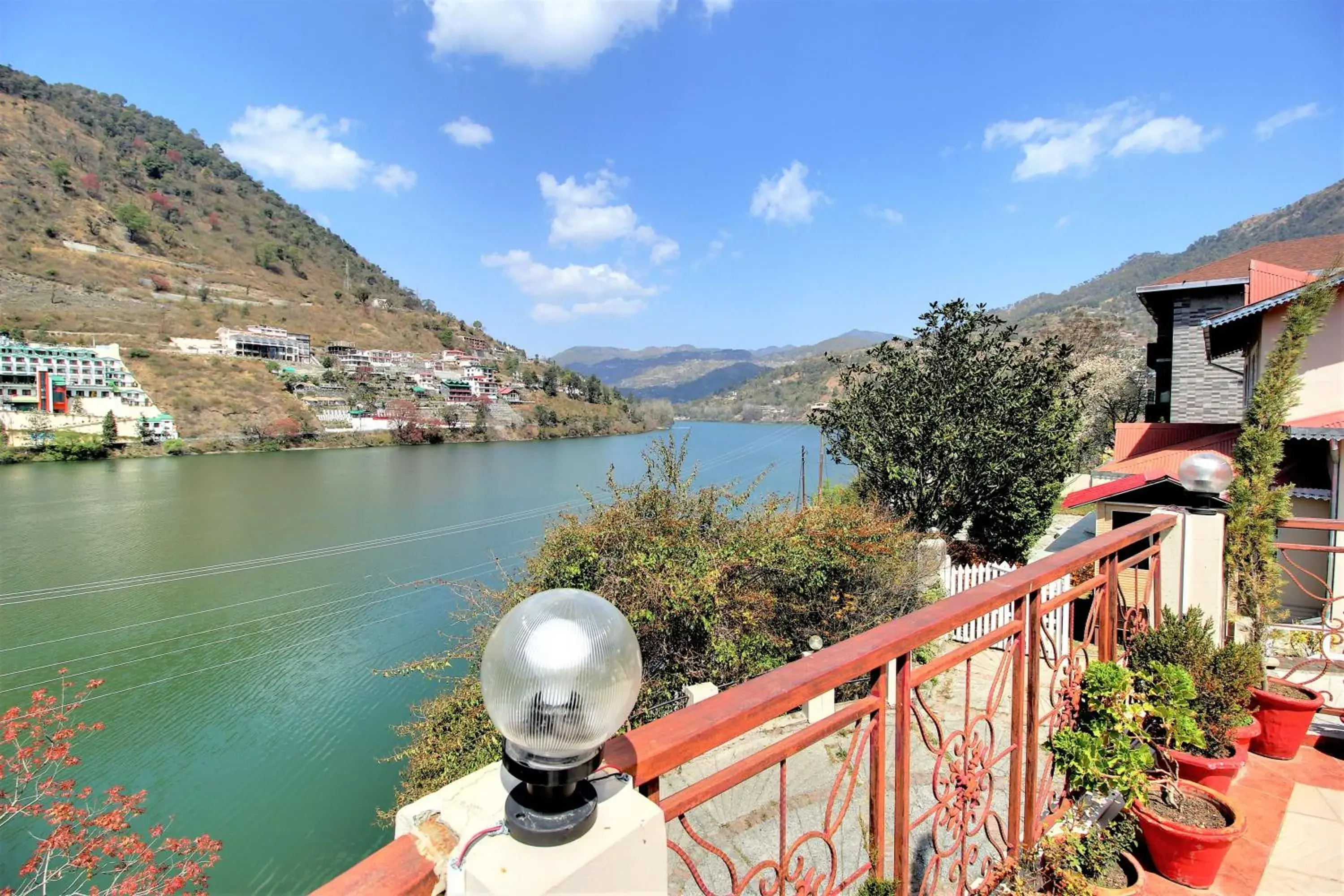 Balcony/Terrace in Neelesh Inn- A Luxury Lake View Hotel- 20 kms from Nainital Balcony/Terrace in Neelesh Inn- A Luxury Lake View Hotel- 20 kms from Nainital