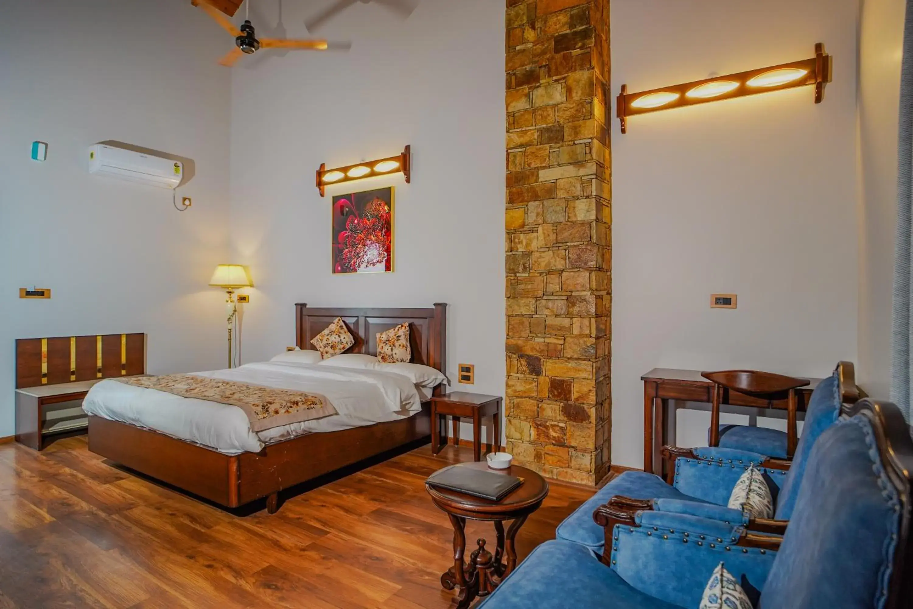 Premium Room with Garden View on First Floor in Neelesh Inn- A Luxury Lake View Hotel- 20 kms from Nainital Premium Room with Garden View on First Floor in Neelesh Inn- A Luxury Lake View Hotel- 20 kms from Nainital