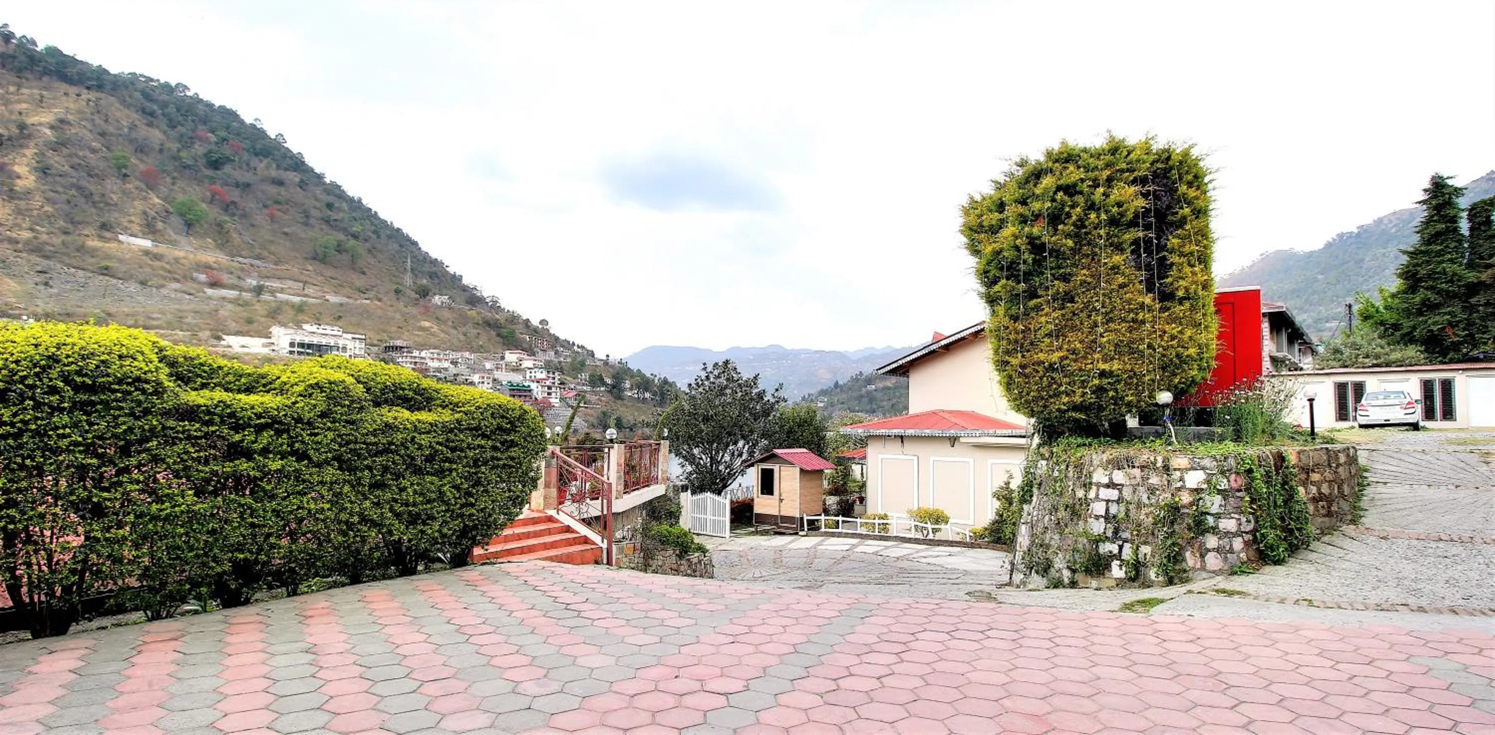 Property building in Neelesh Inn- A Luxury Lake View Hotel- 20 kms from Nainital