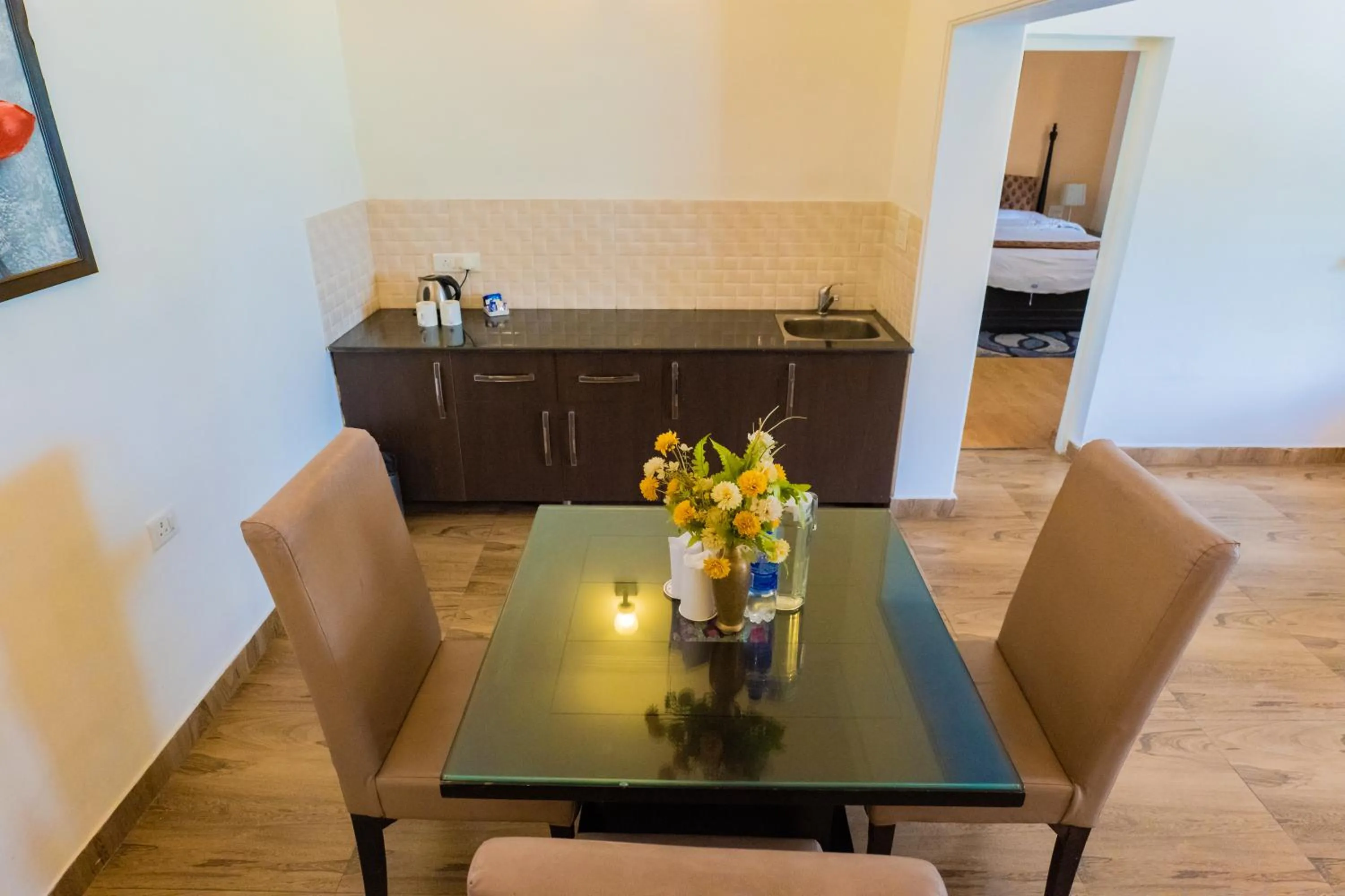 Living room in Neelesh Inn- A Luxury Lake View Hotel- 20 kms from Nainital