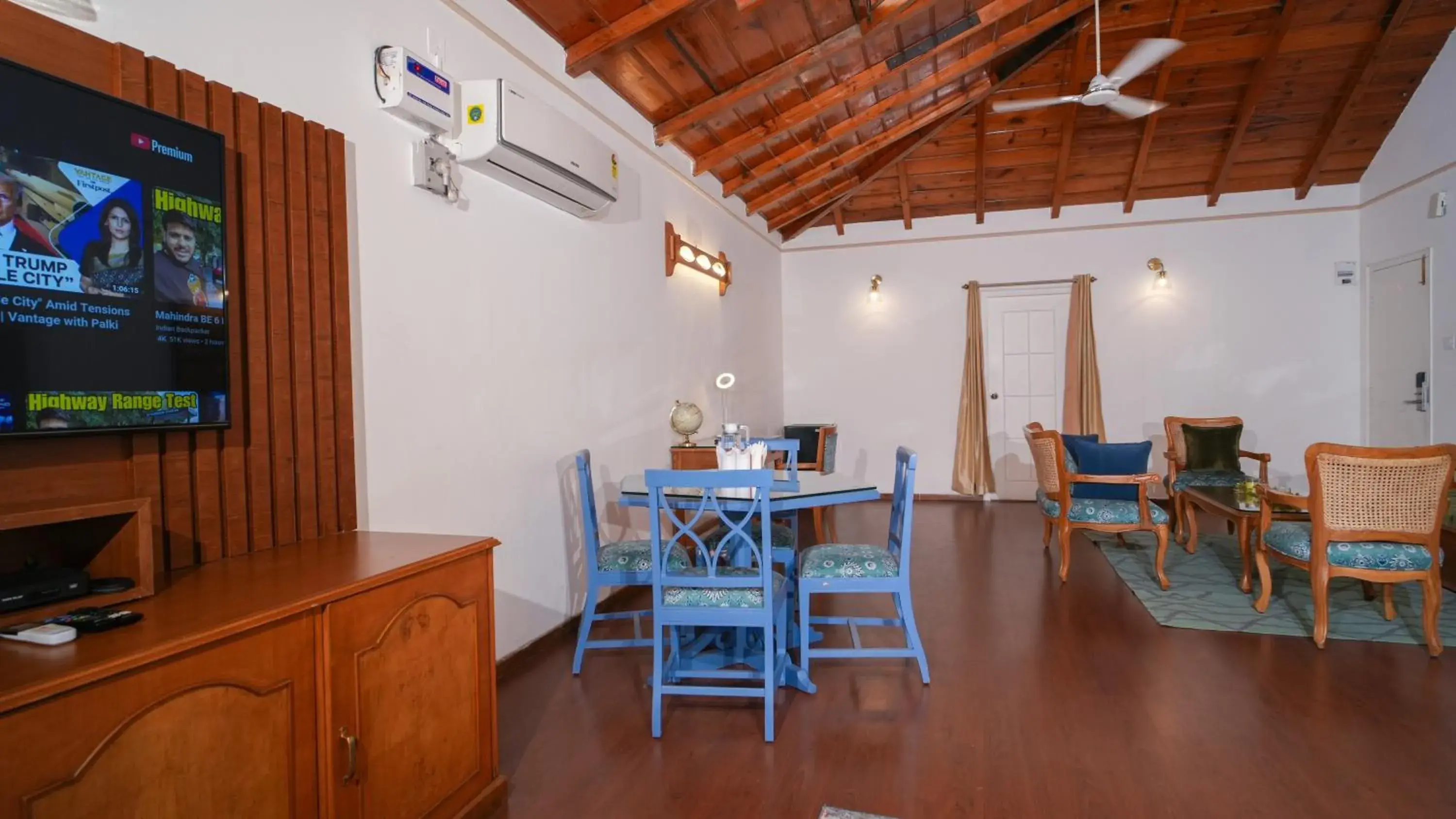 TV and multimedia in Neelesh Inn- A Luxury Lake View Hotel- 20 kms from Nainital TV and multimedia in Neelesh Inn- A Luxury Lake View Hotel- 20 kms from Nainital