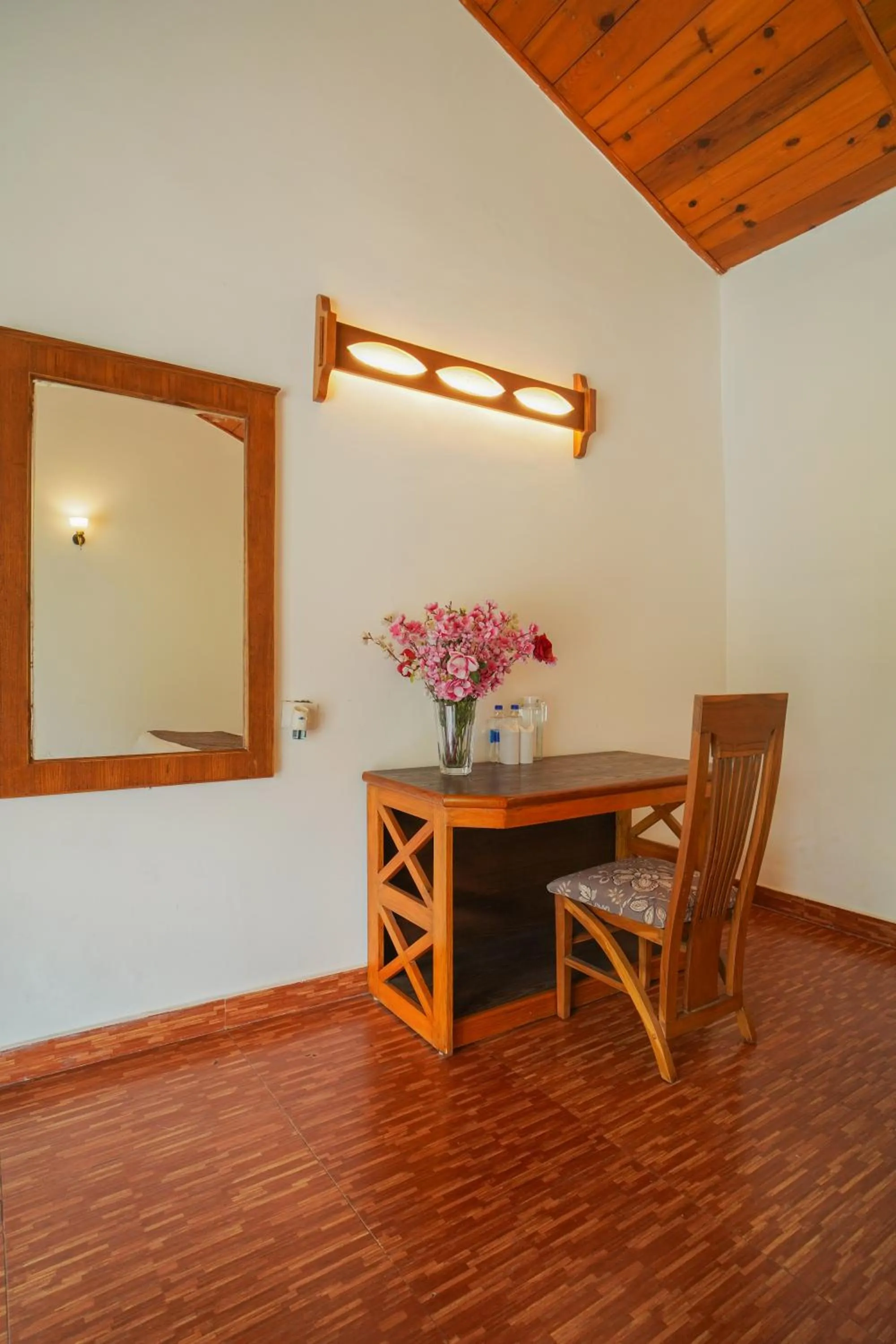 Seating area in Neelesh Inn- A Luxury Lake View Hotel- 20 kms from Nainital