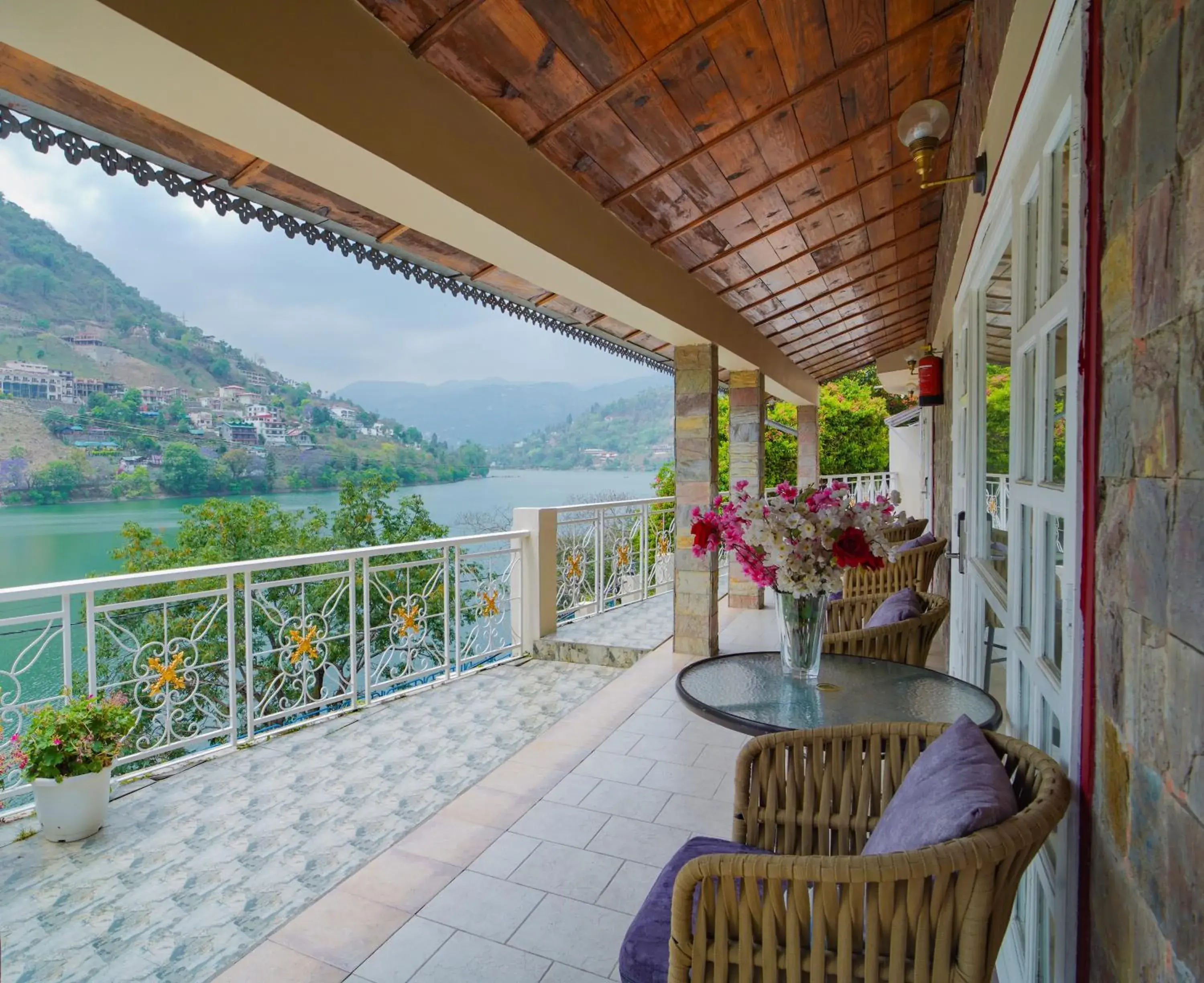 View (from property/room) in Neelesh Inn- A Luxury Lake View Hotel- 20 kms from Nainital View (from property/room) in Neelesh Inn- A Luxury Lake View Hotel- 20 kms from Nainital