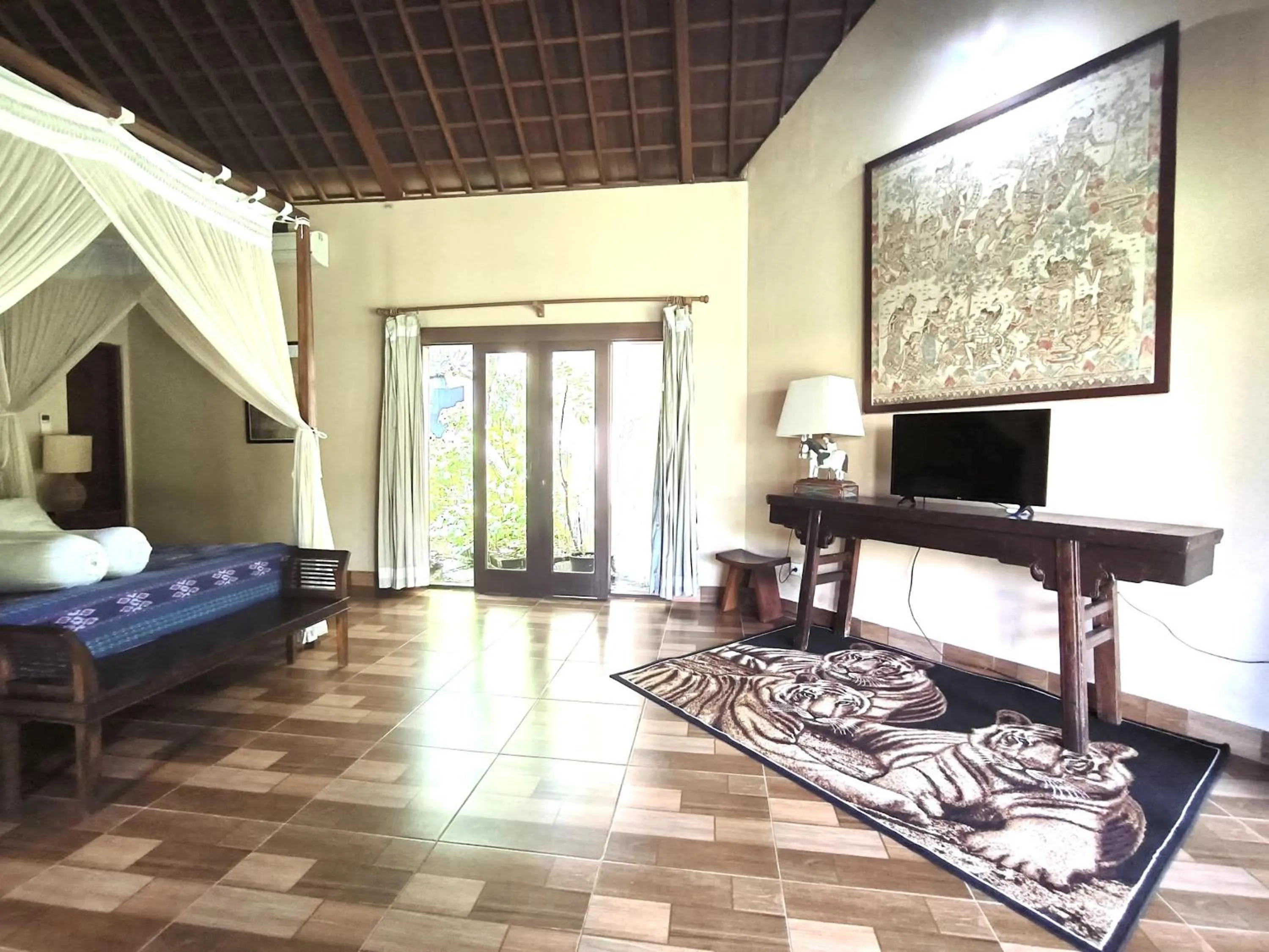 Bedroom in Villa Plawa Asri