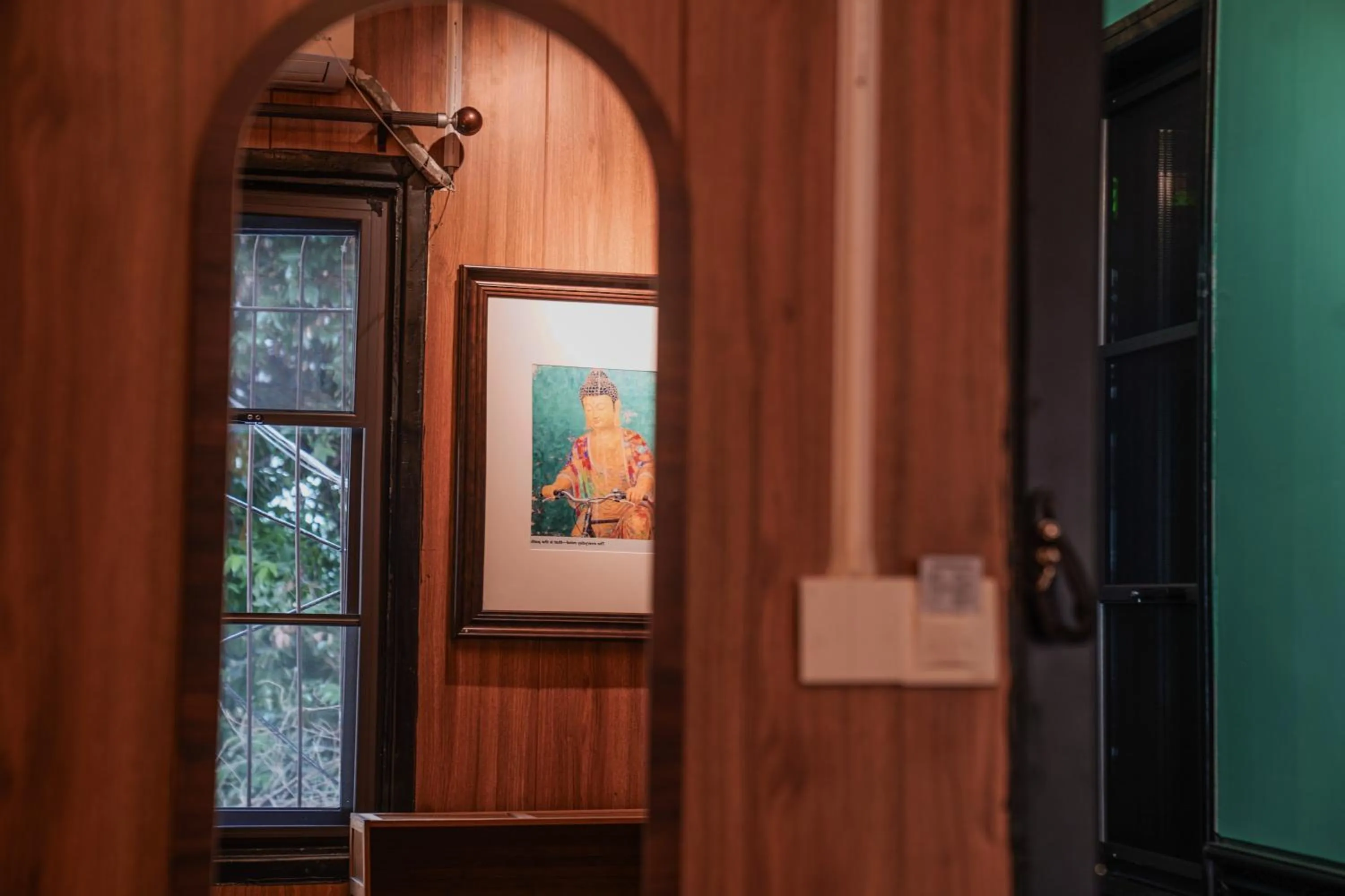 Decorative detail in POSHPACKER - Chengdu Mix Hostel - Cicada Zen Yard