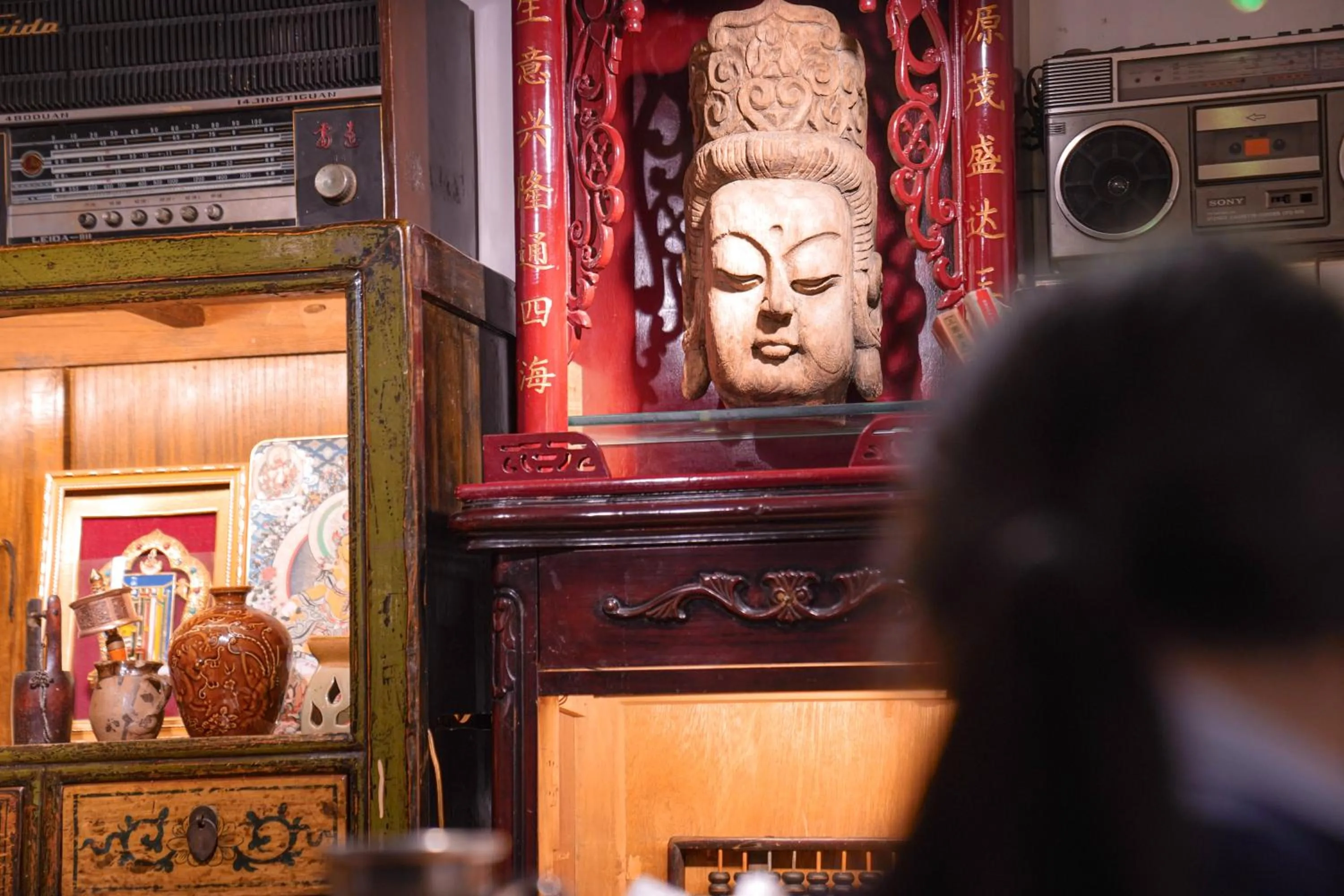 Lobby or reception in POSHPACKER - Chengdu Mix Hostel - Cicada Zen Yard