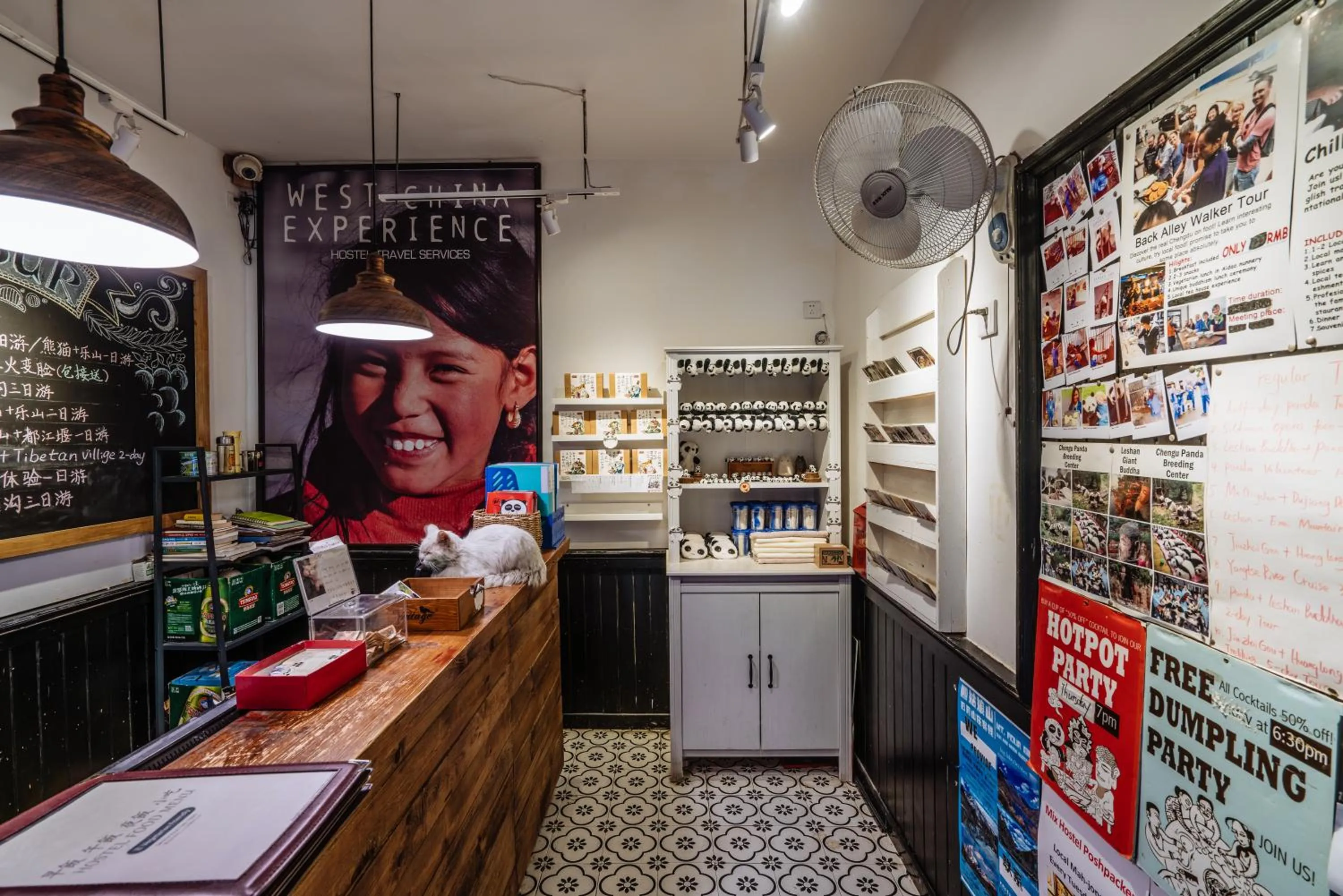 Lobby or reception in Chengdu Mix Hostel