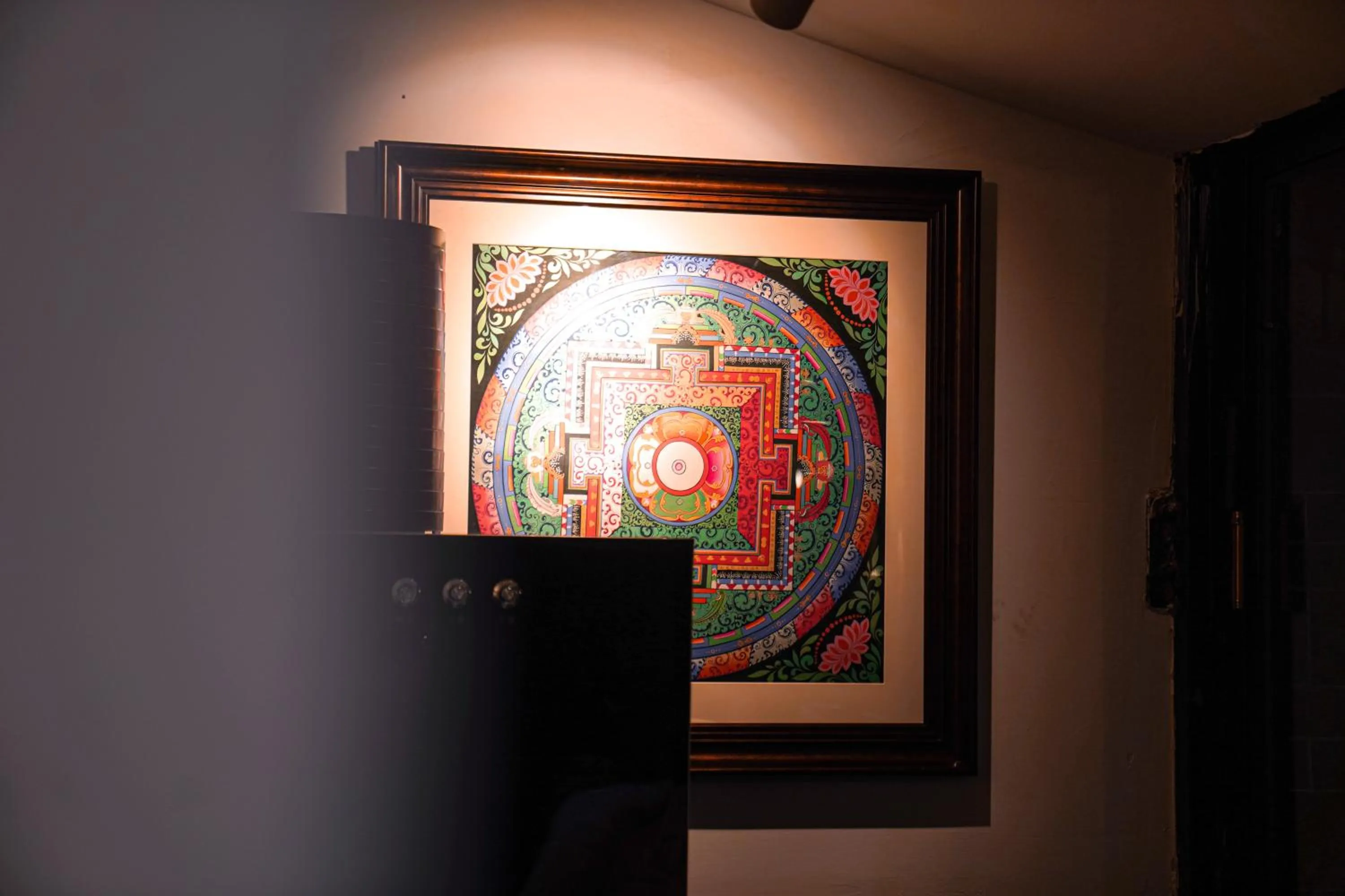 Decorative detail in POSHPACKER - Chengdu Mix Hostel - Cicada Zen Yard