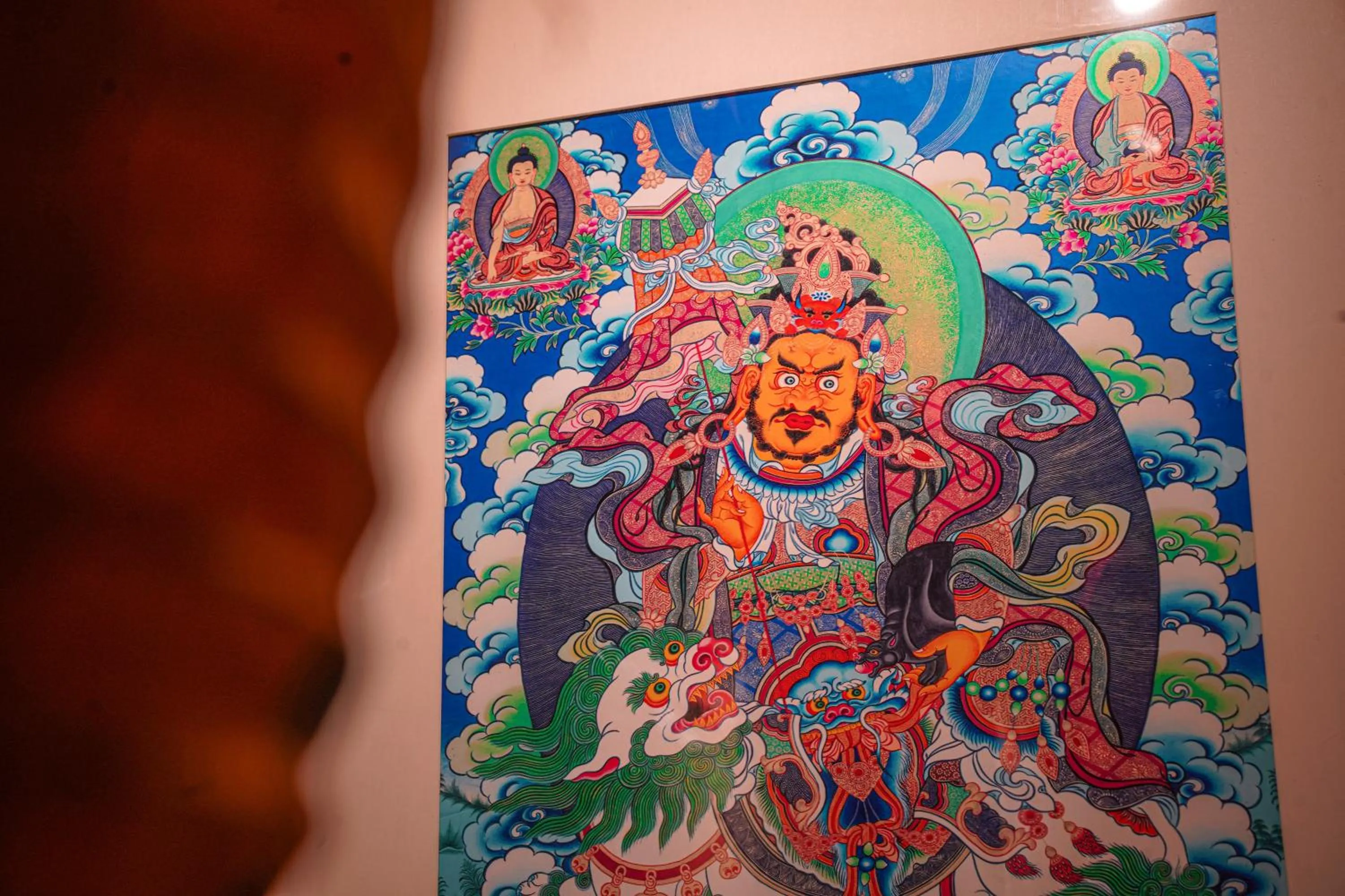 Decorative detail in POSHPACKER - Chengdu Mix Hostel - Cicada Zen Yard