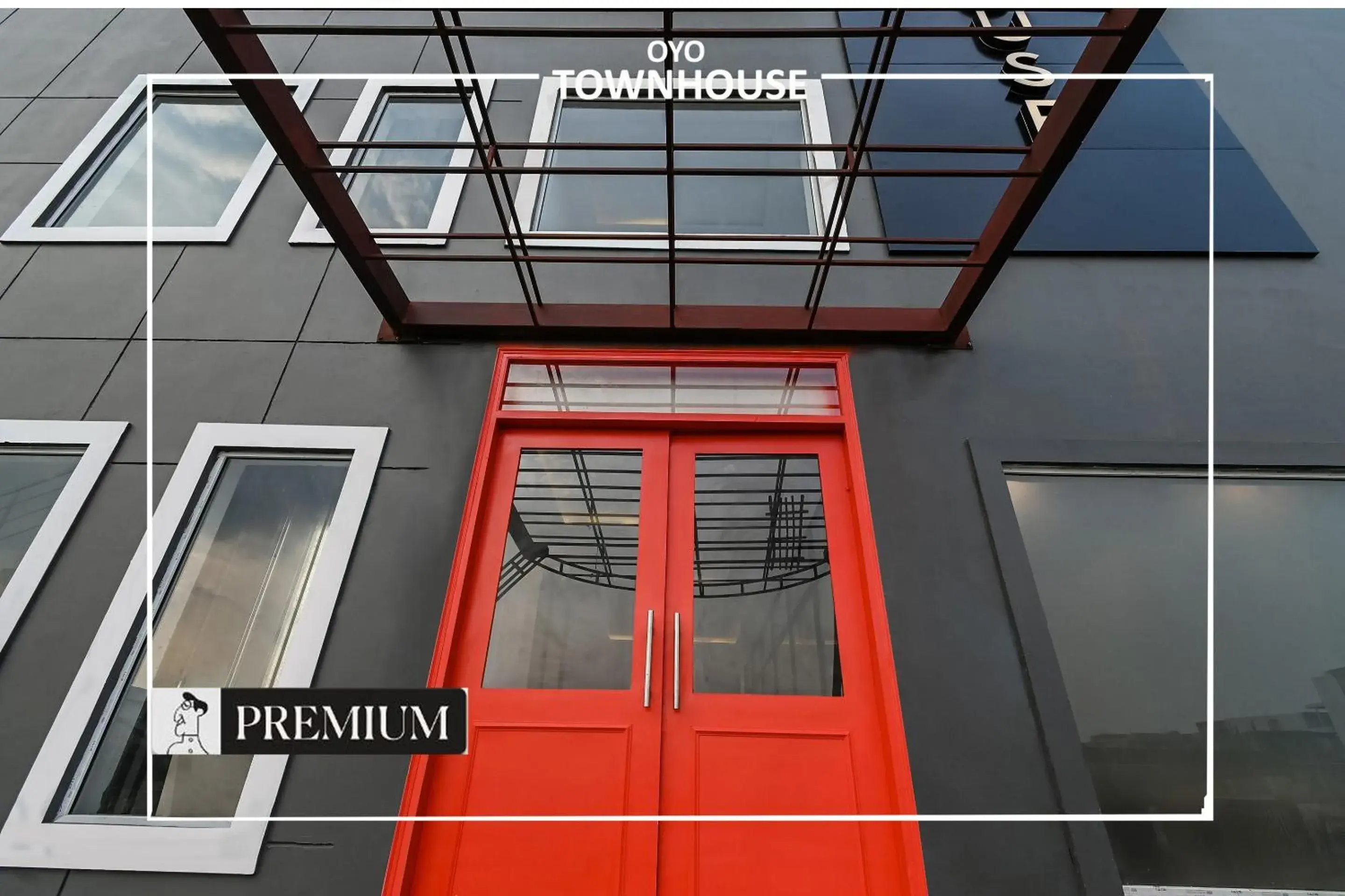 Facade/entrance in Townhouse D- Knowledge Park III Facade/entrance in Townhouse D- Knowledge Park III