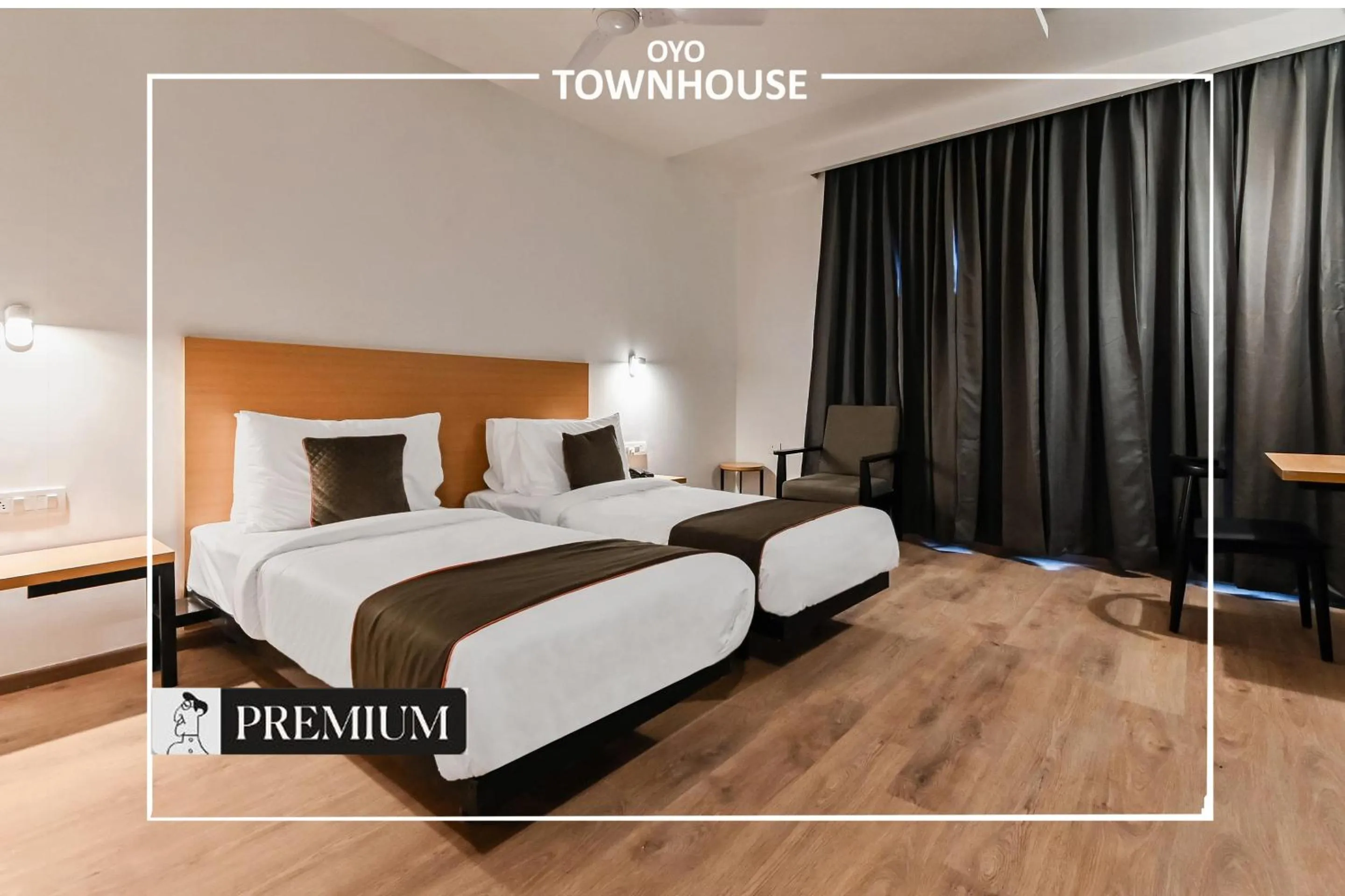 Bedroom, Bed in Townhouse D- Knowledge Park III