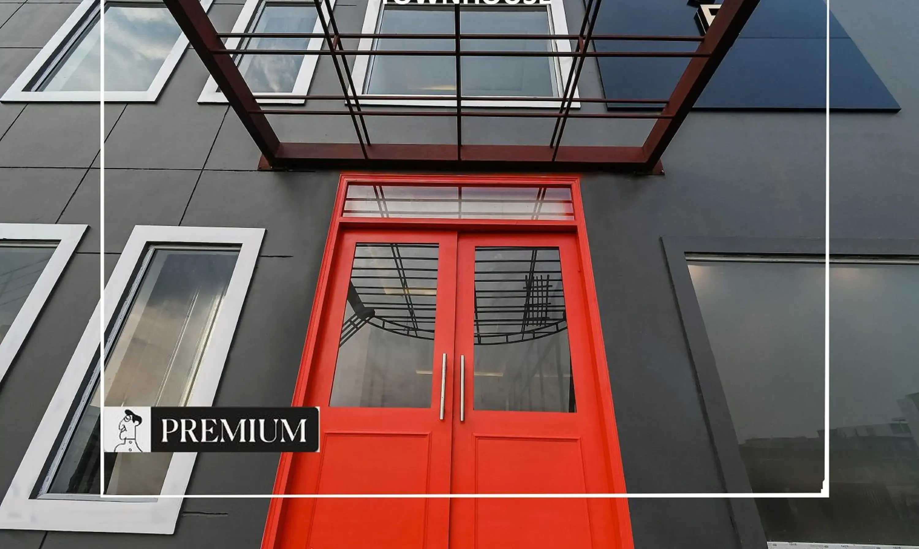 Facade/entrance in Townhouse D- Knowledge Park III Facade/entrance in Townhouse D- Knowledge Park III