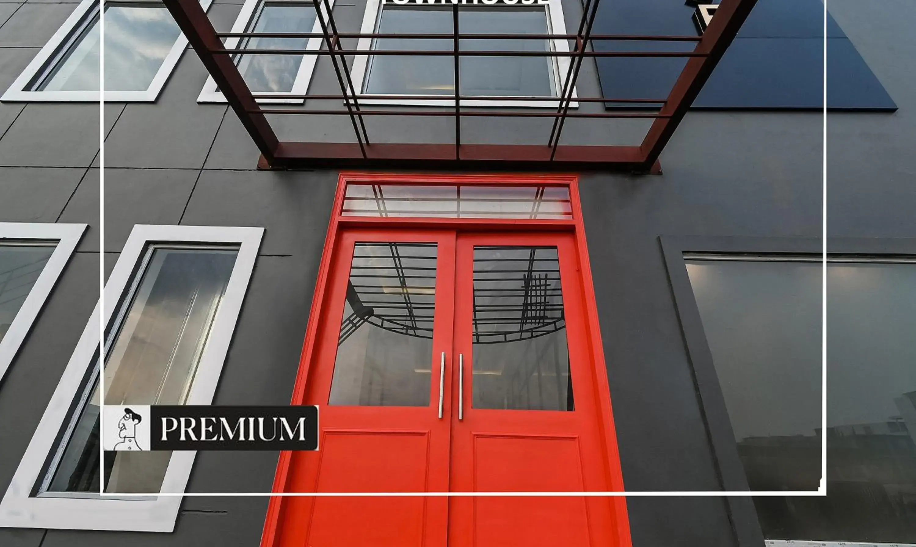 Facade/entrance in Townhouse D- Knowledge Park III Facade/entrance in Townhouse D- Knowledge Park III