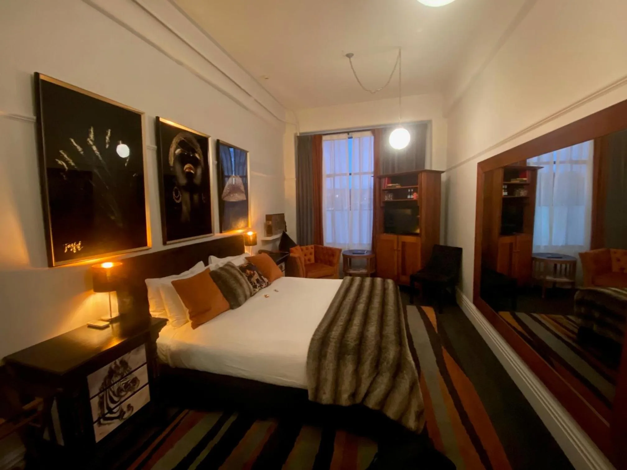 Bed in Hotel D'urville Blenheim