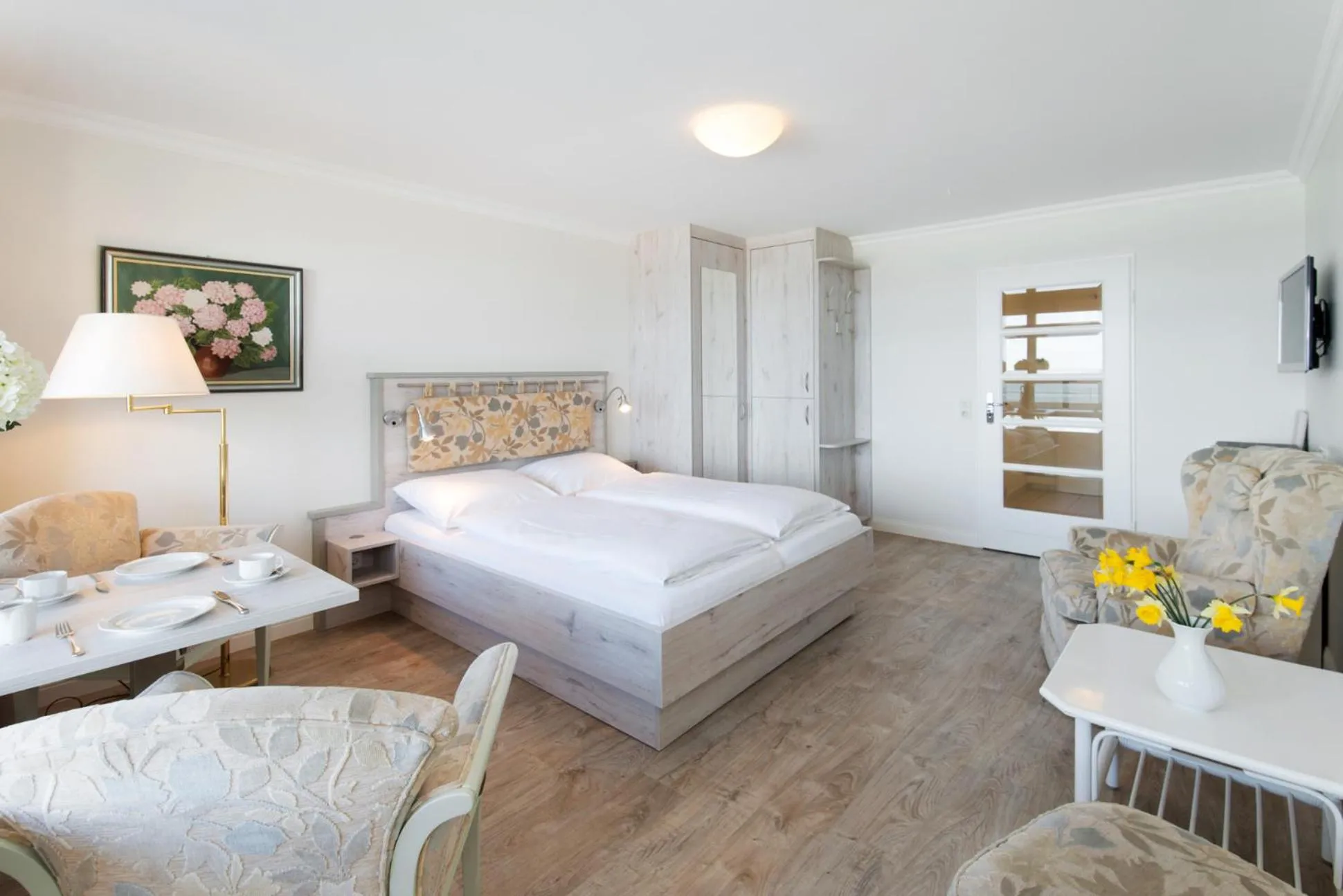 Bed in Apartments Monbijou