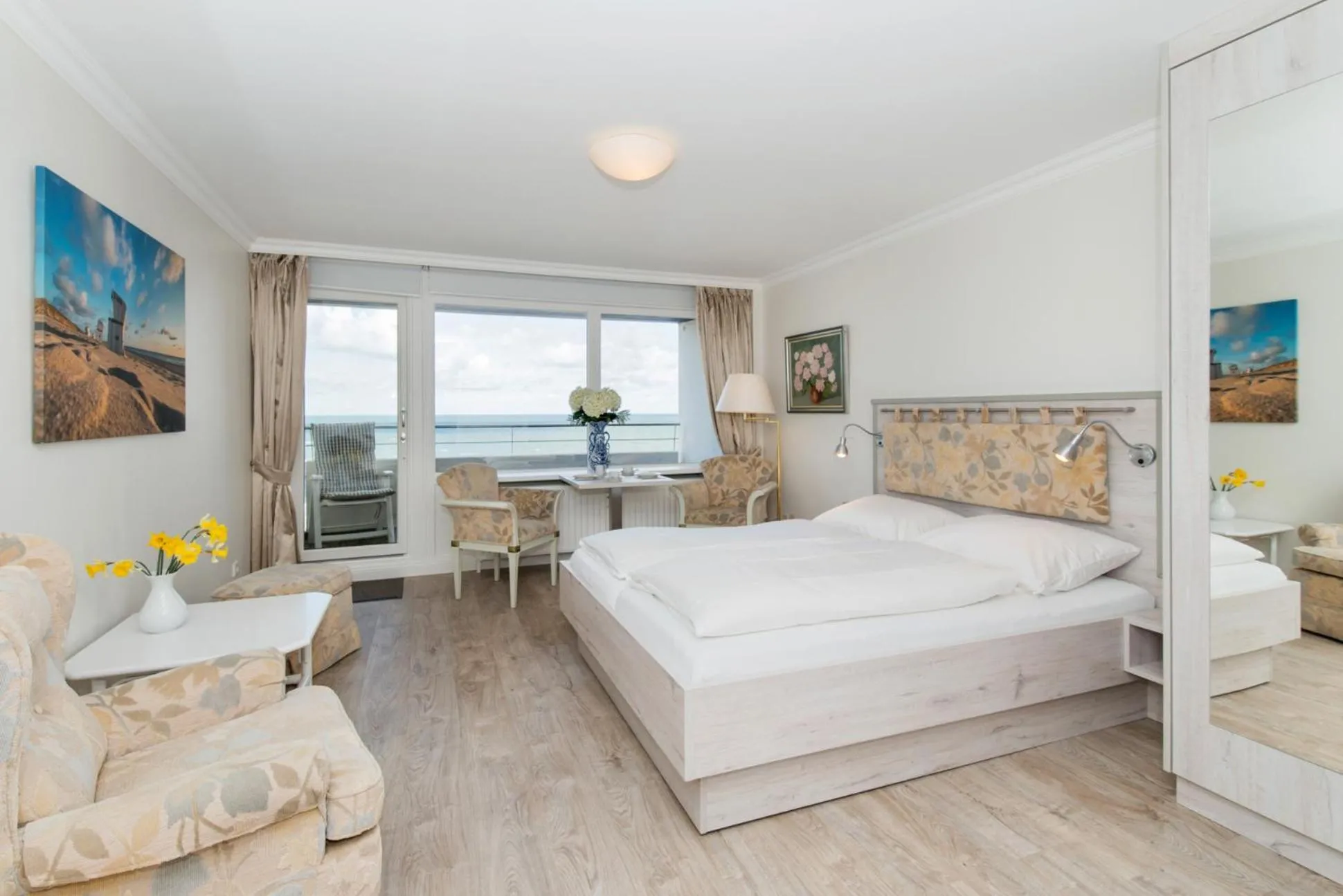 Bed in Apartments Monbijou